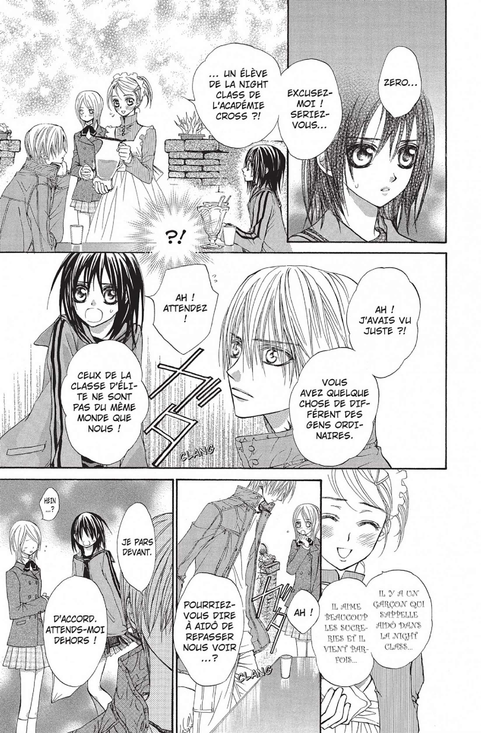 Read Vampire Knight vf Manga Online