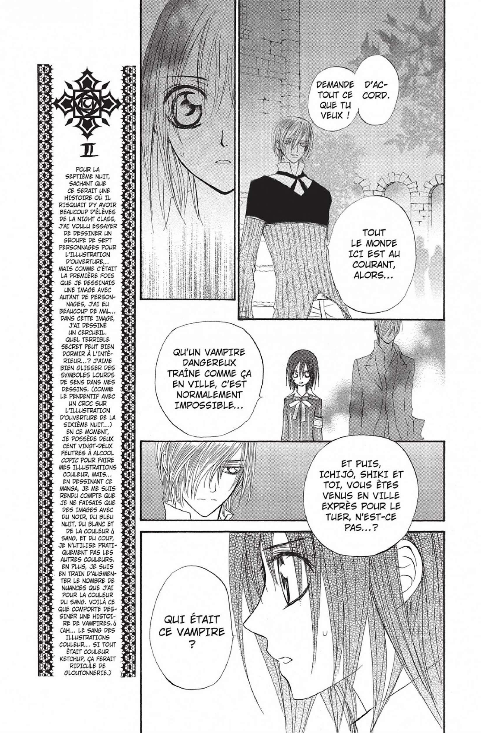 Read Vampire Knight vf Manga Online
