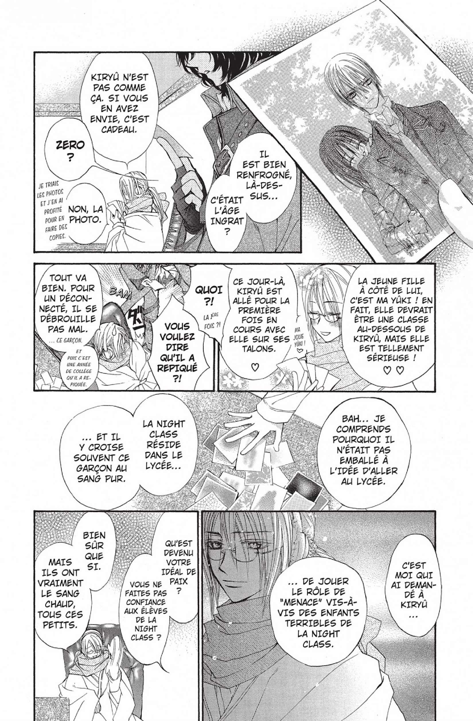 Read Vampire Knight vf Manga Online