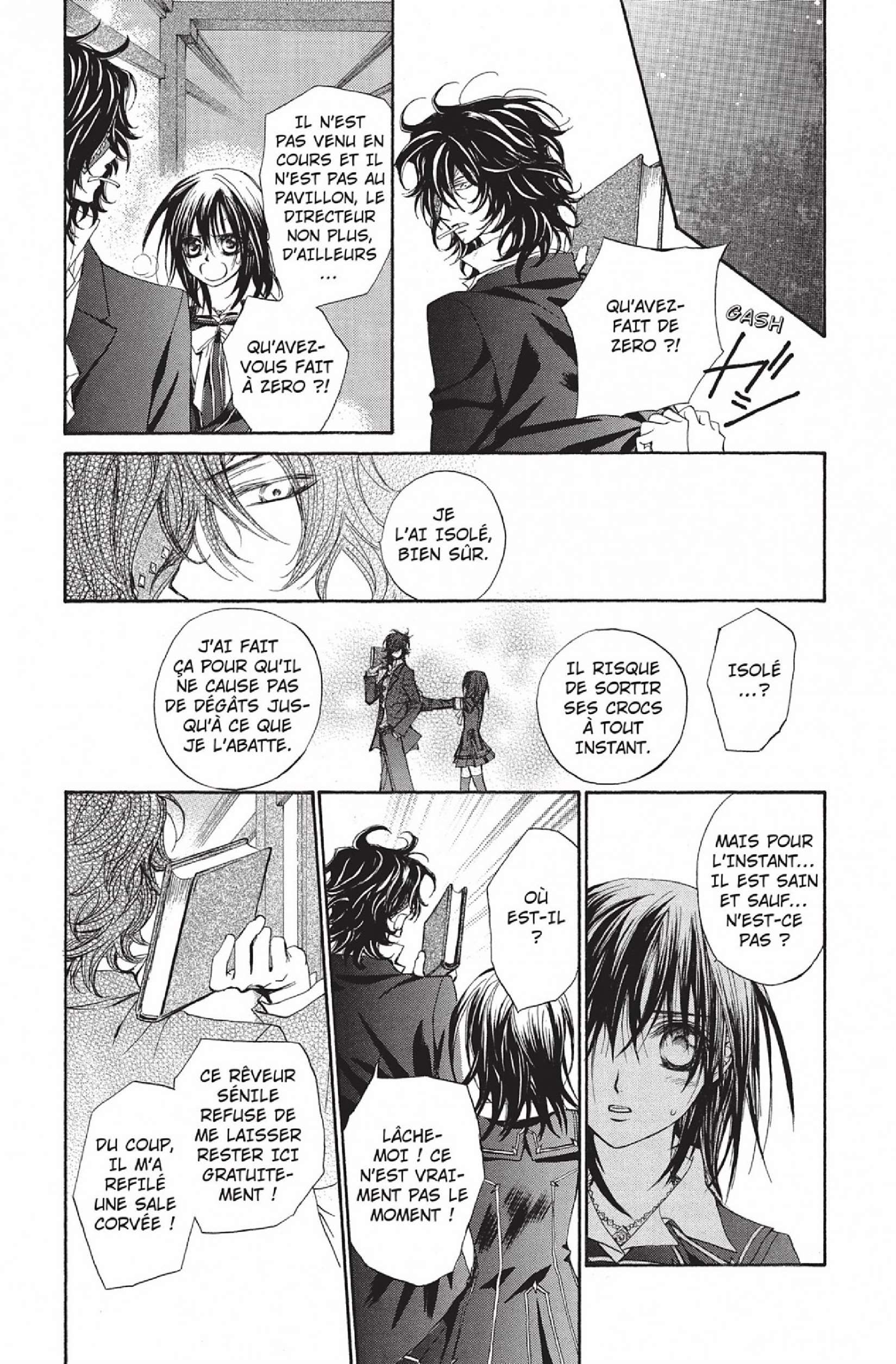 Read Vampire Knight vf Manga Online