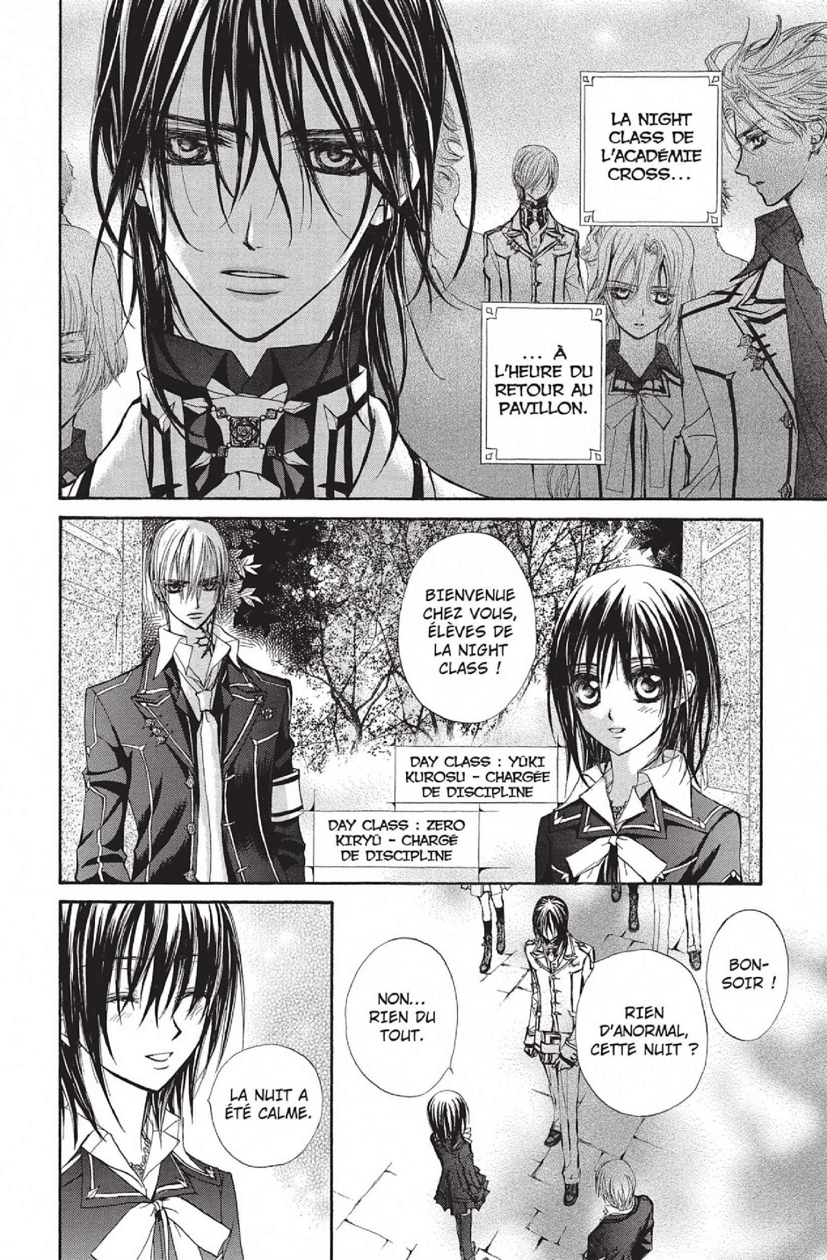 Read Vampire Knight vf Manga Online