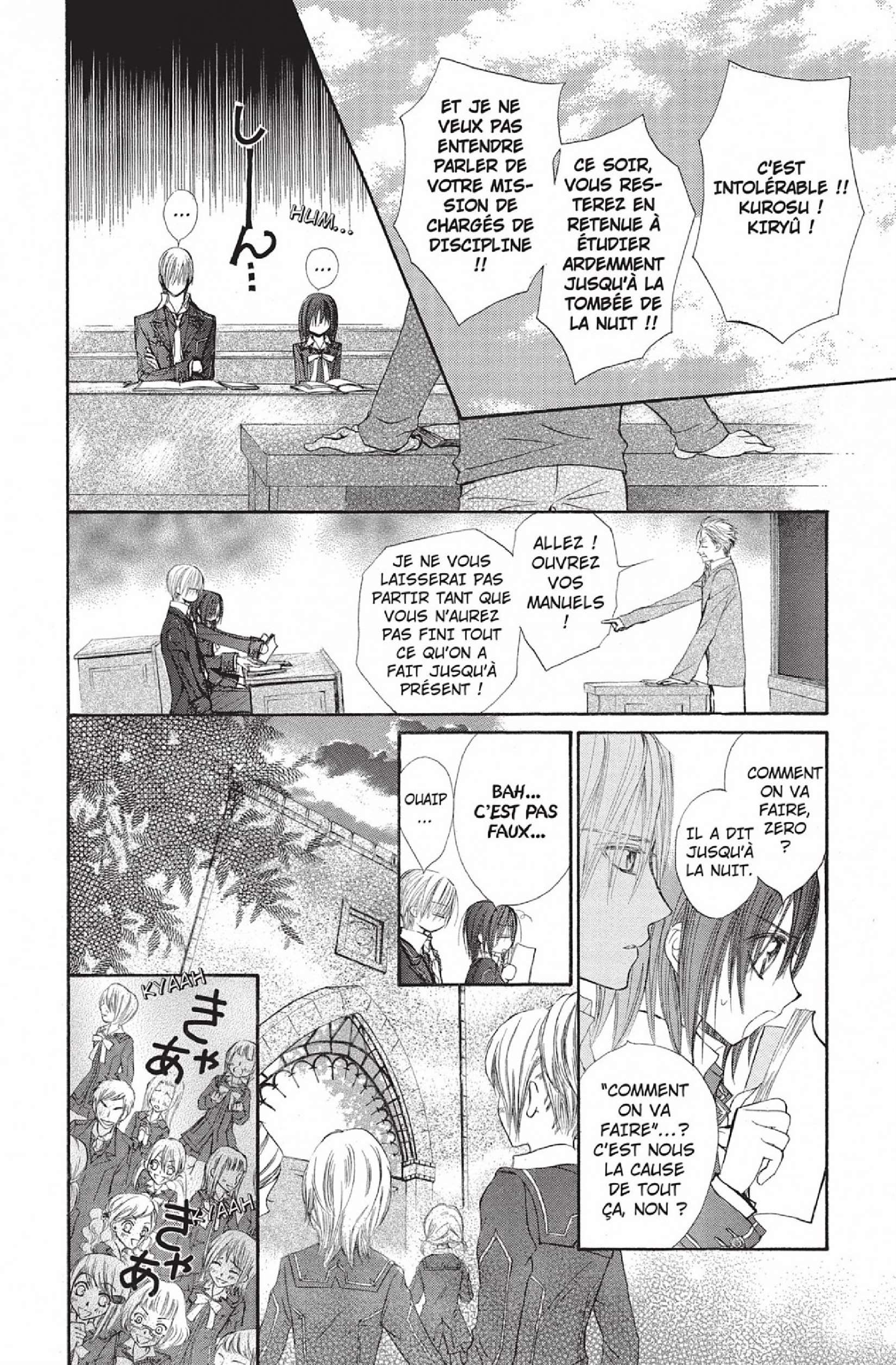 Read Vampire Knight vf Manga Online