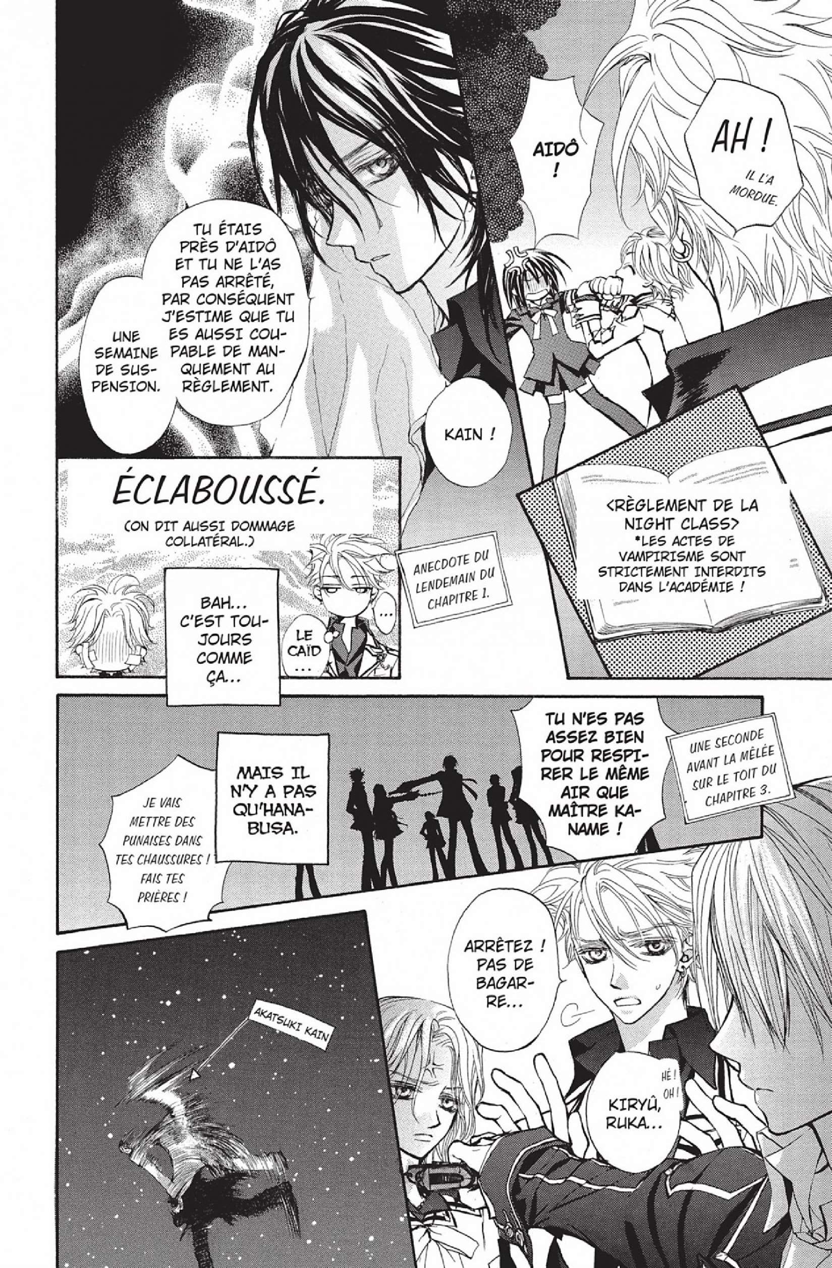 Read Vampire Knight vf Manga Online