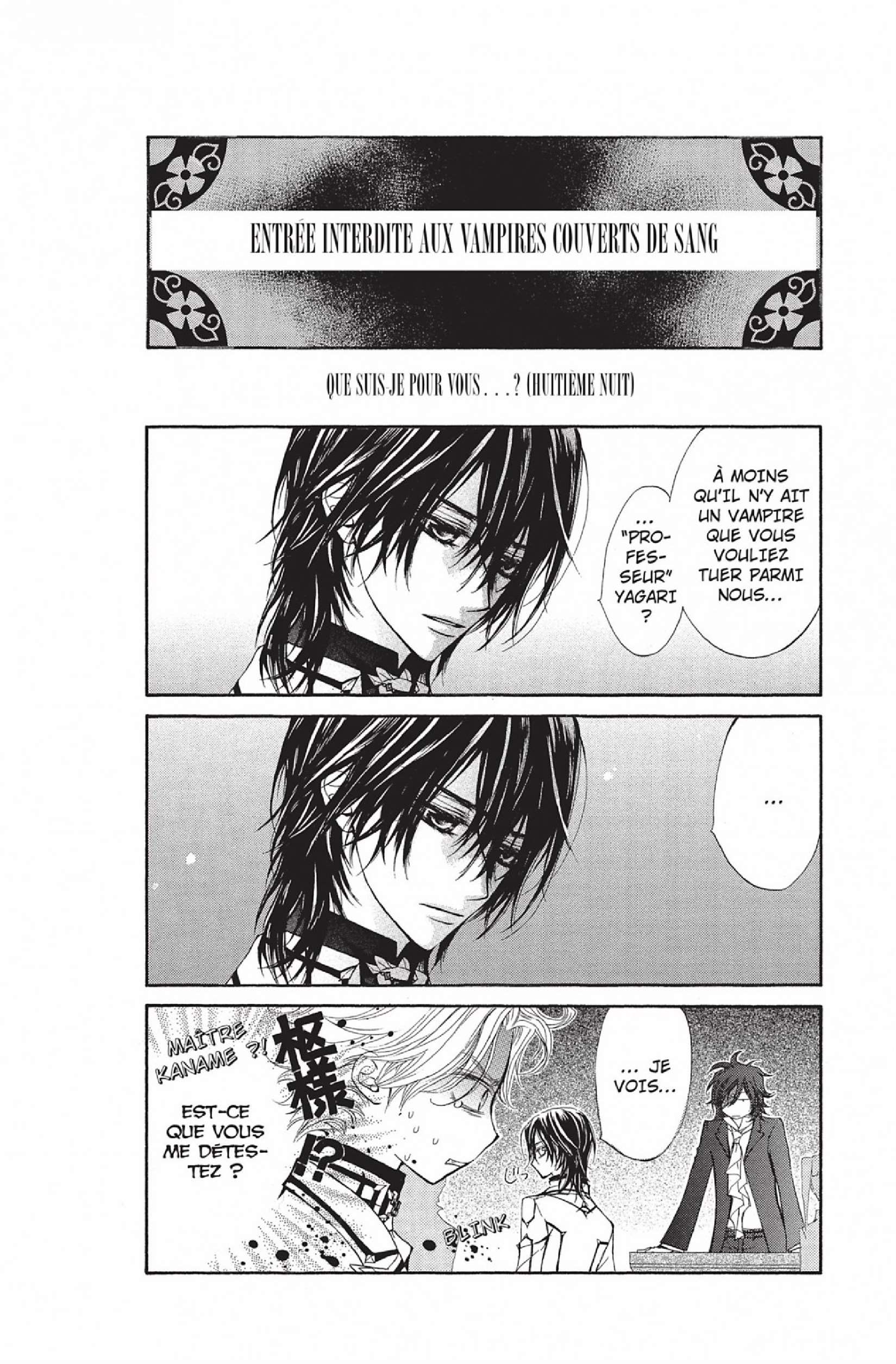 Read Vampire Knight vf Manga Online