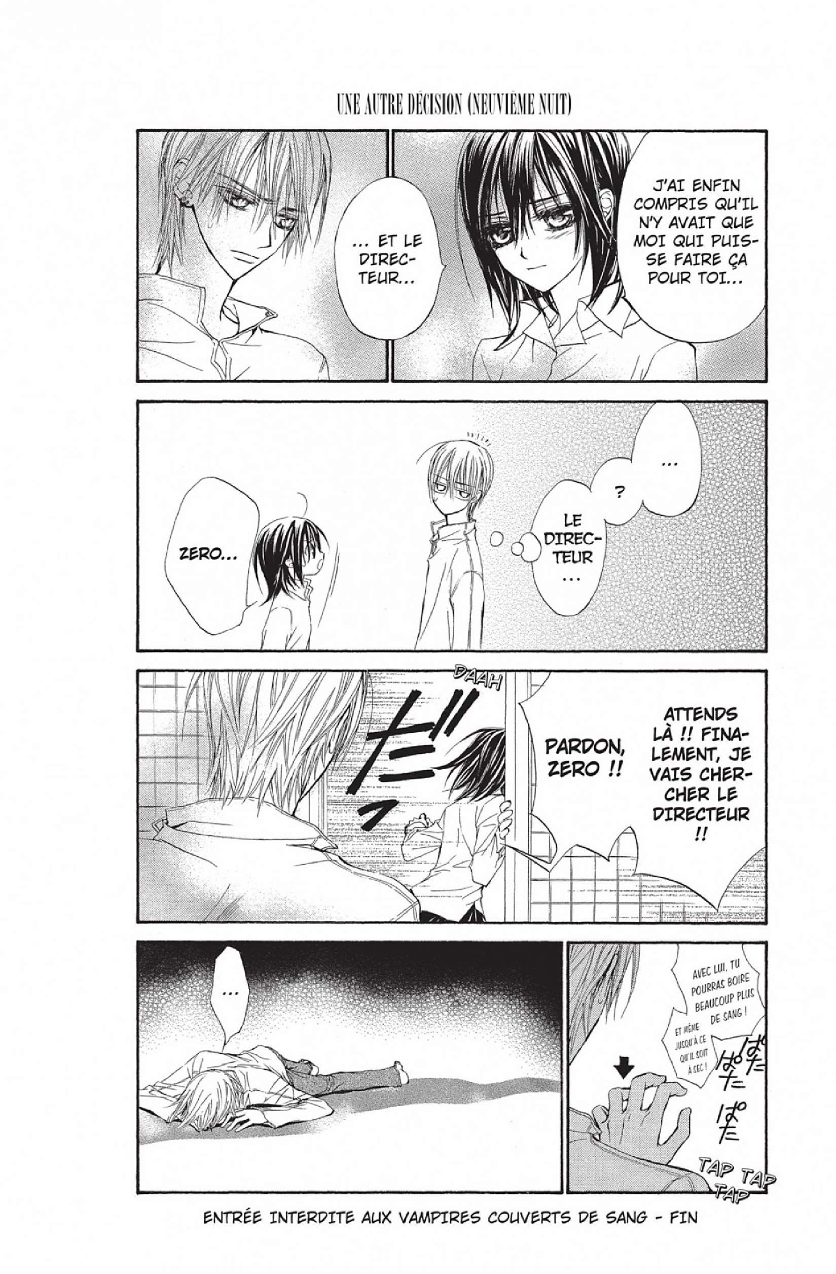 Read Vampire Knight vf Manga Online