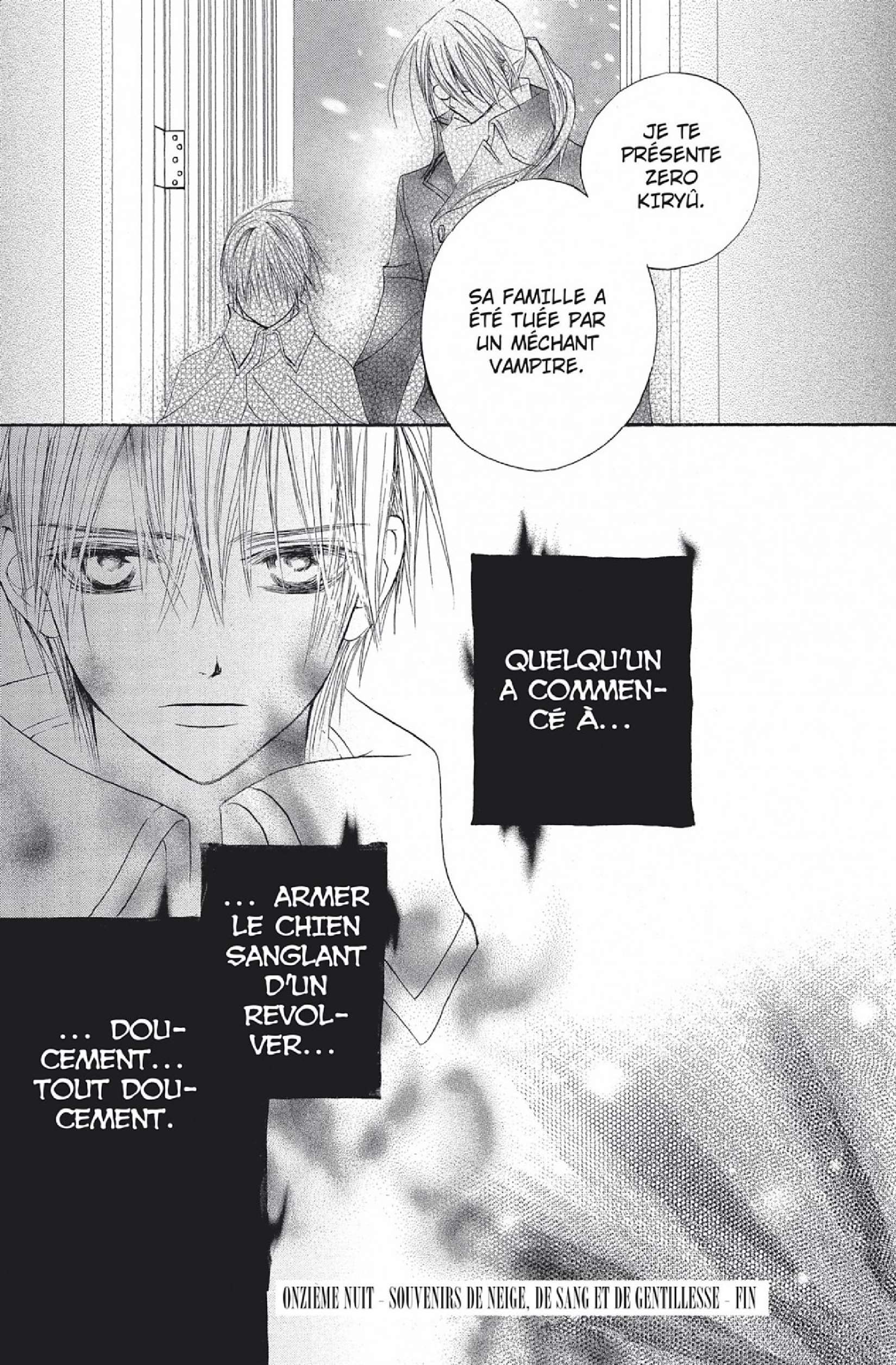Read Vampire Knight vf Manga Online