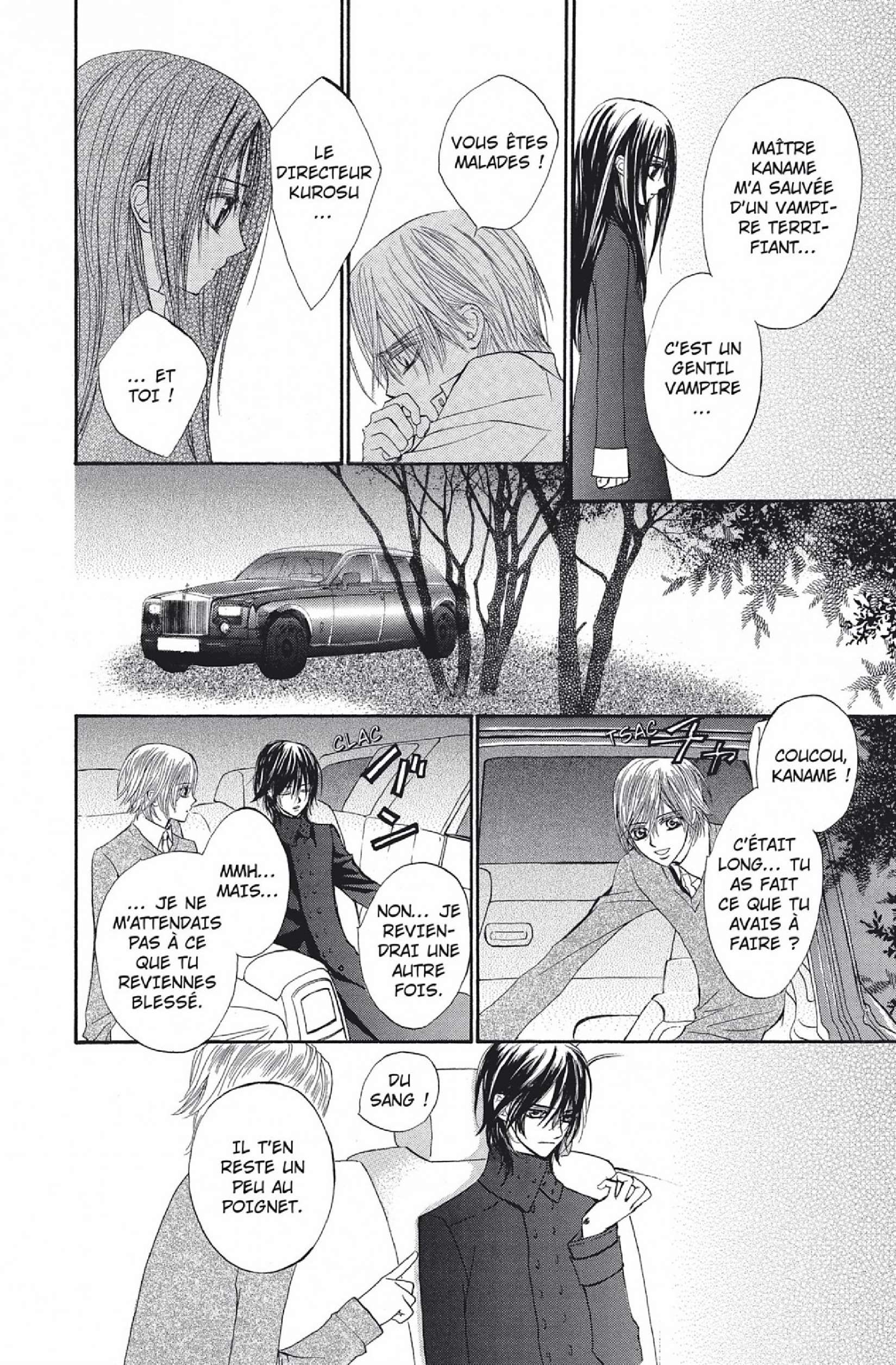 Read Vampire Knight vf Manga Online