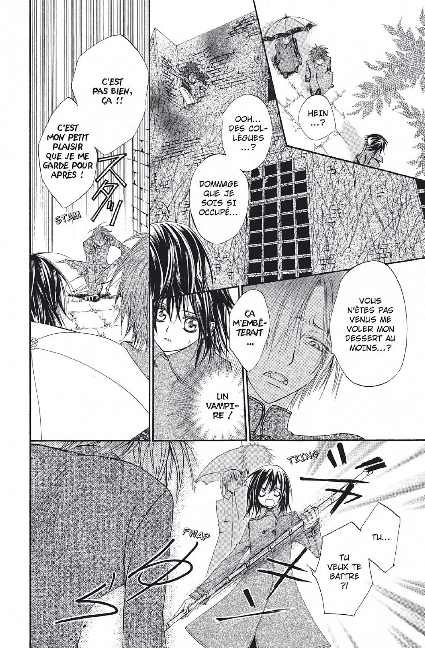 Read Vampire Knight vf Manga Online