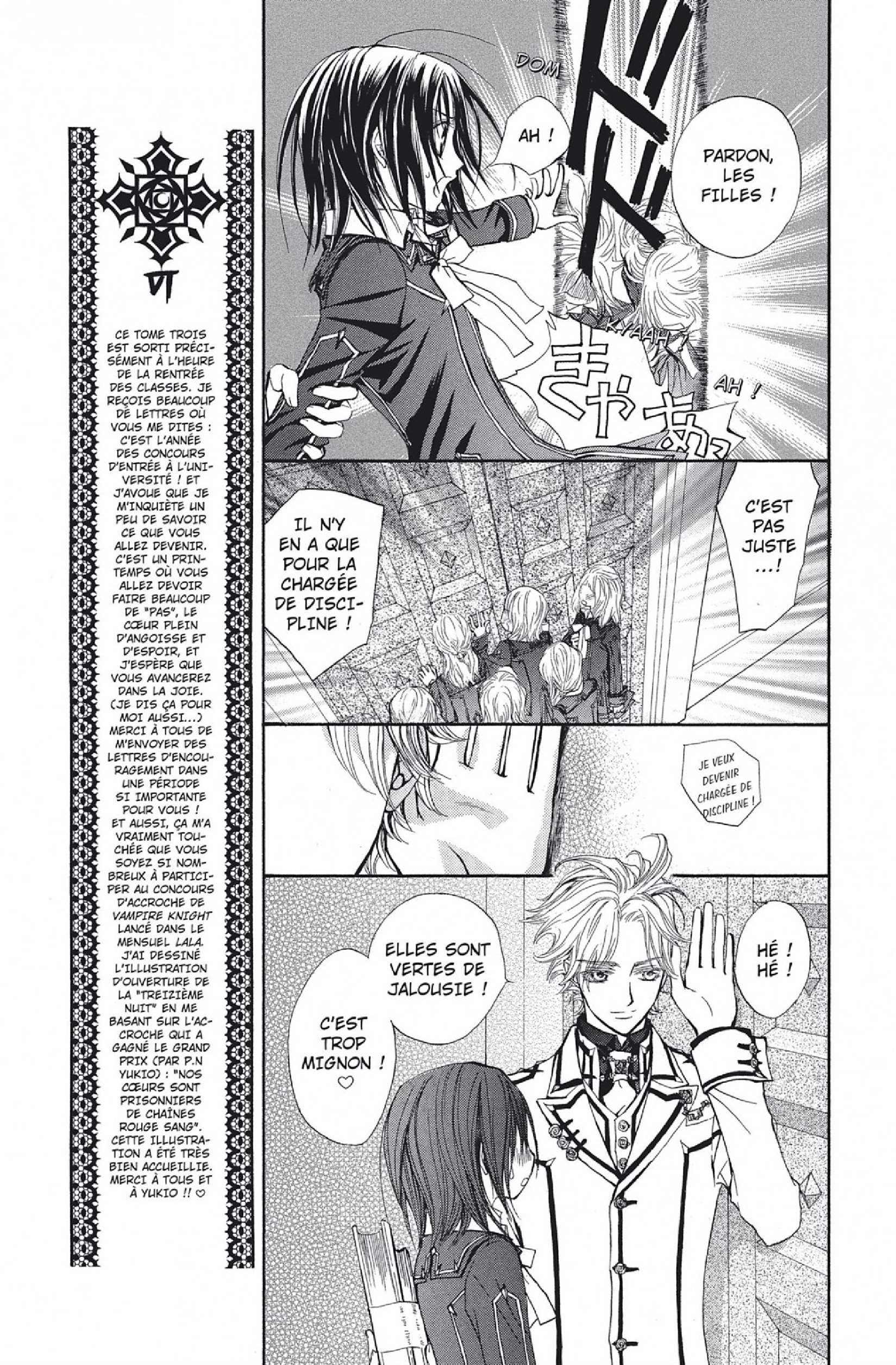 Read Vampire Knight vf Manga Online
