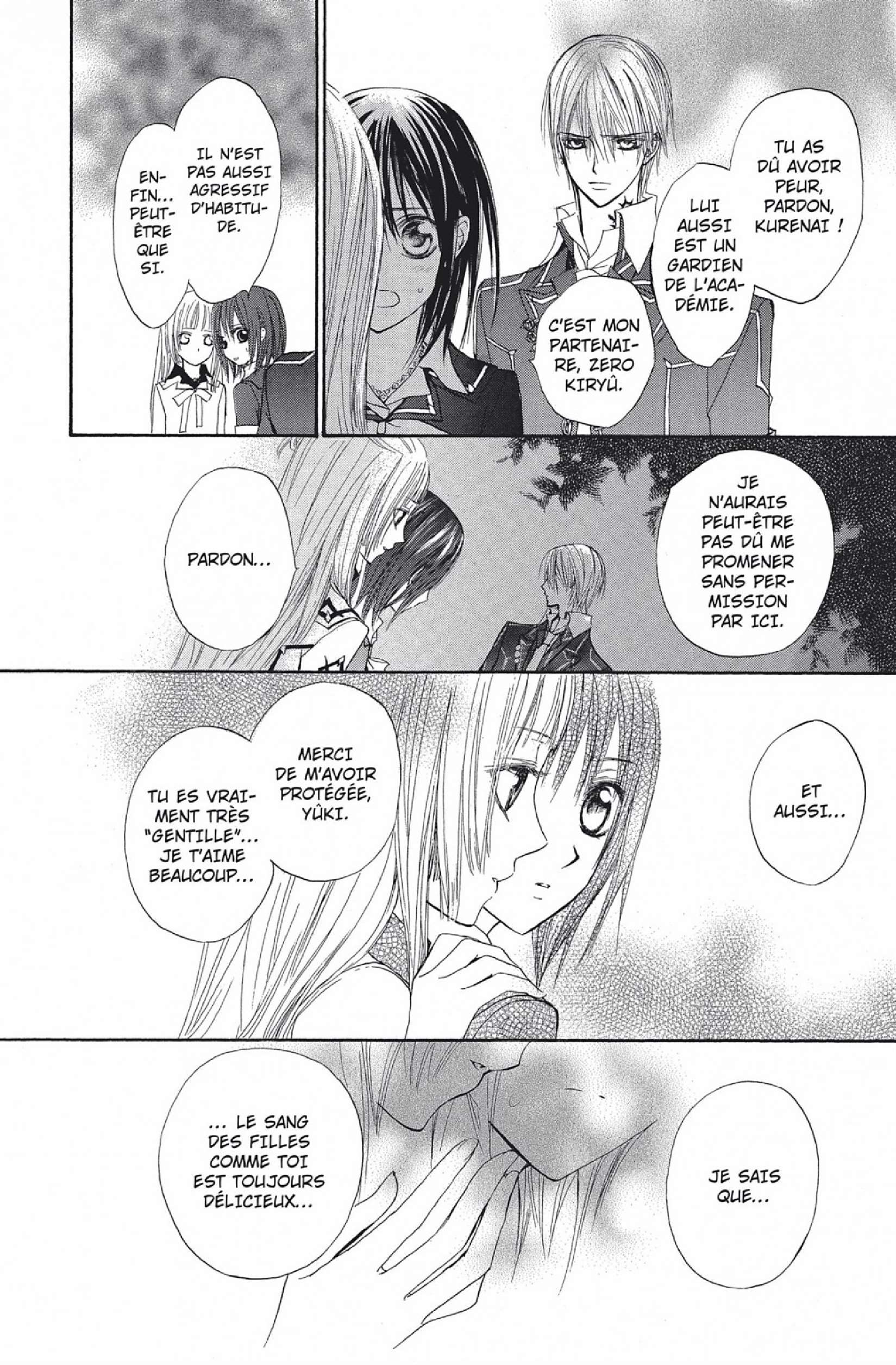 Read Vampire Knight vf Manga Online