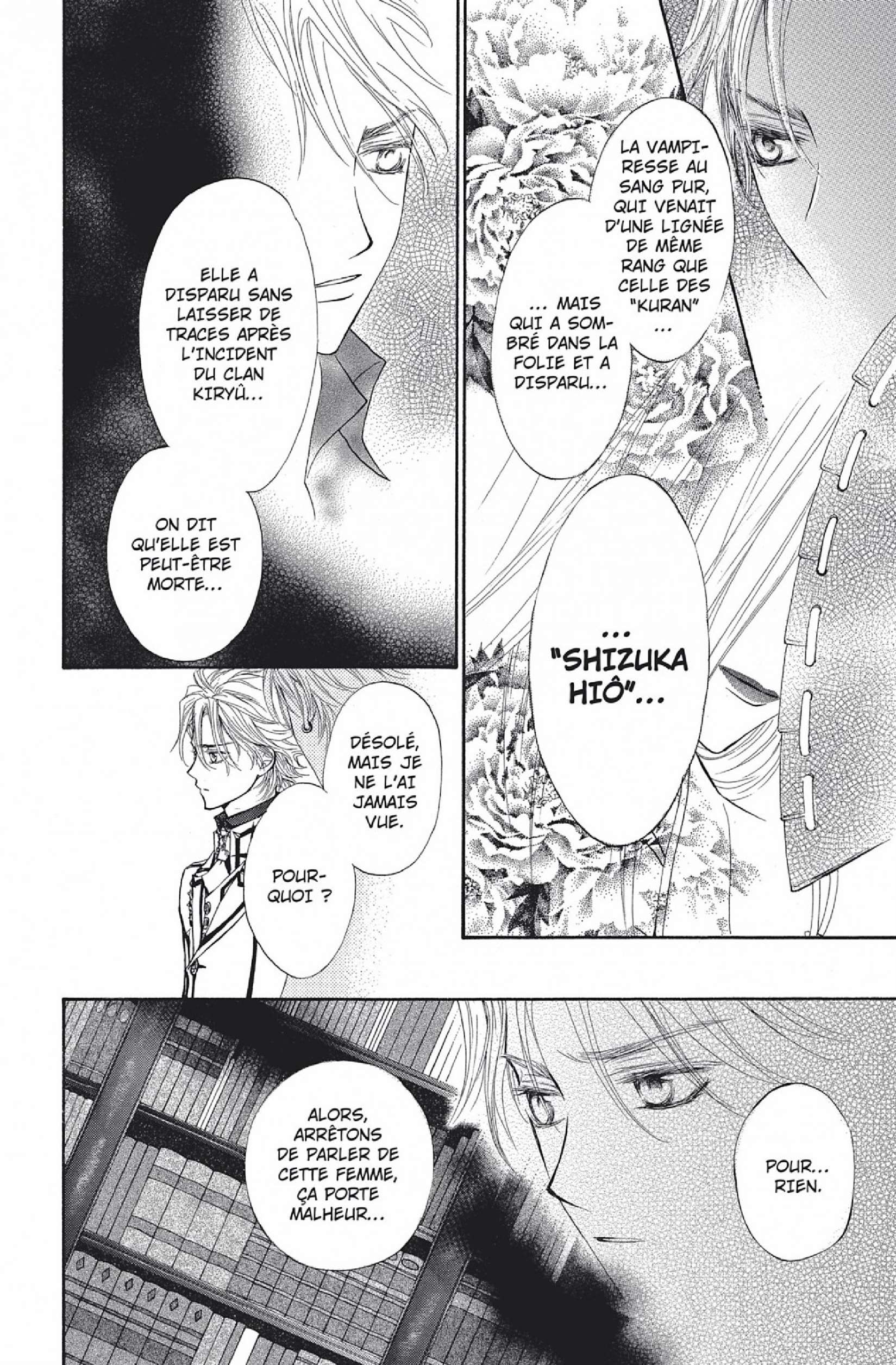 Read Vampire Knight vf Manga Online