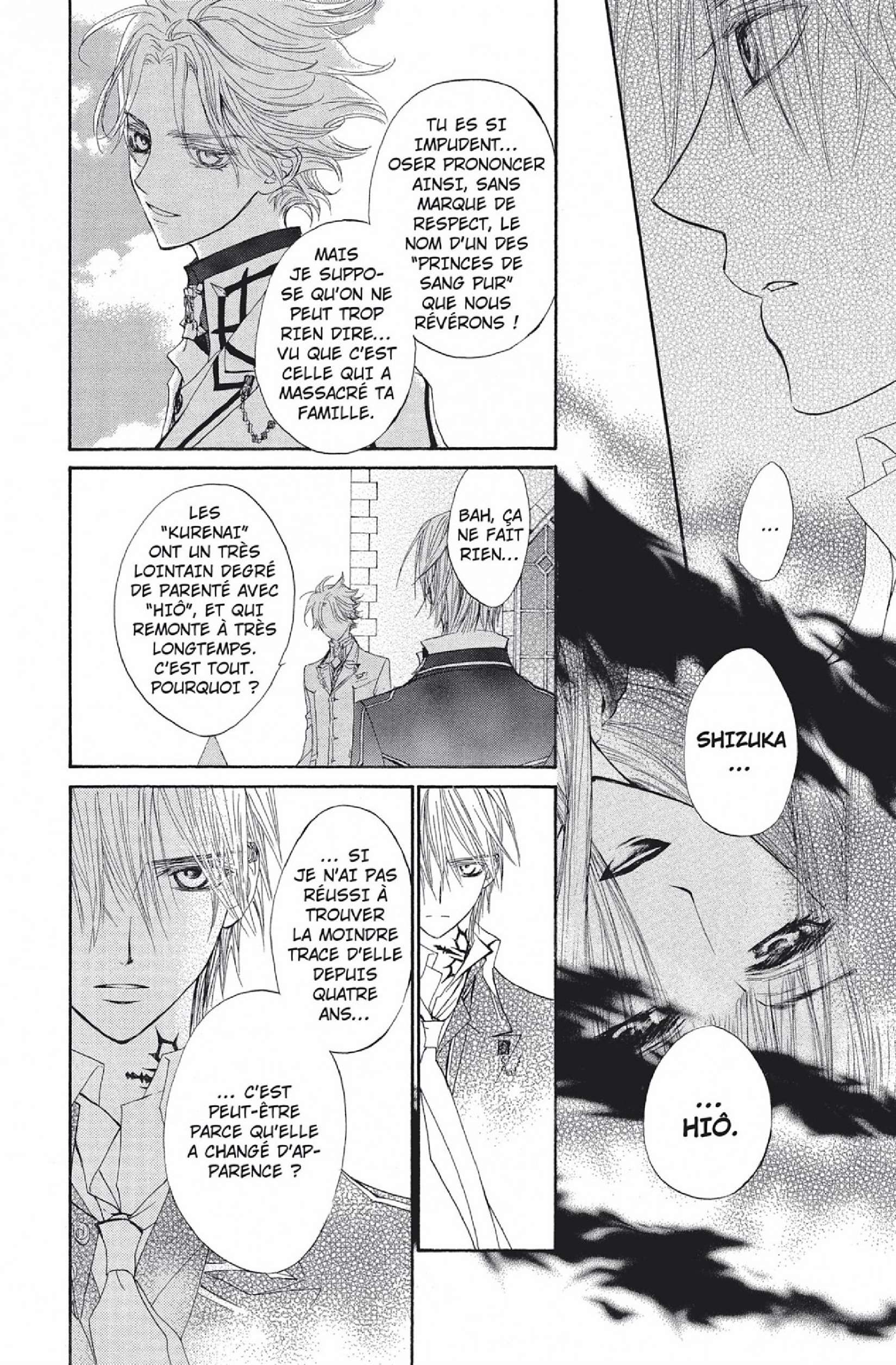 Read Vampire Knight vf Manga Online