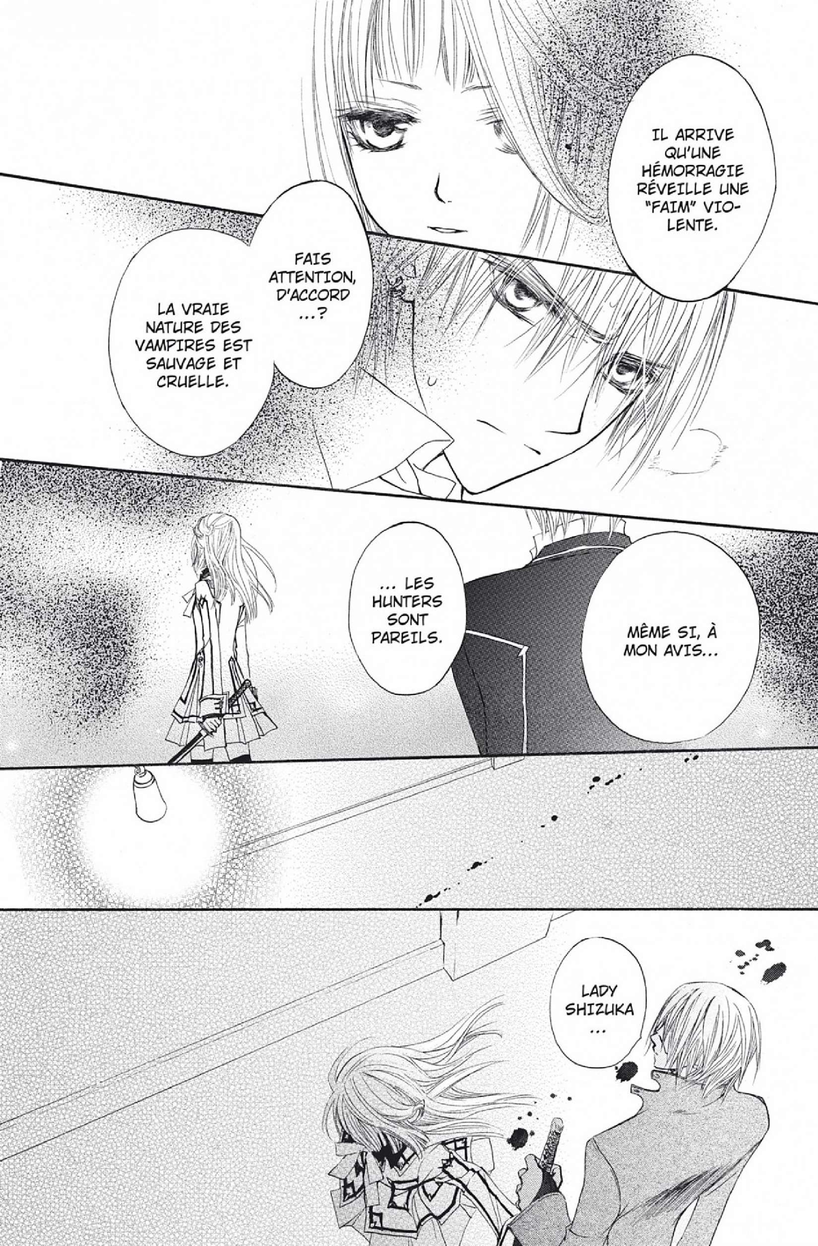 Read Vampire Knight vf Manga Online