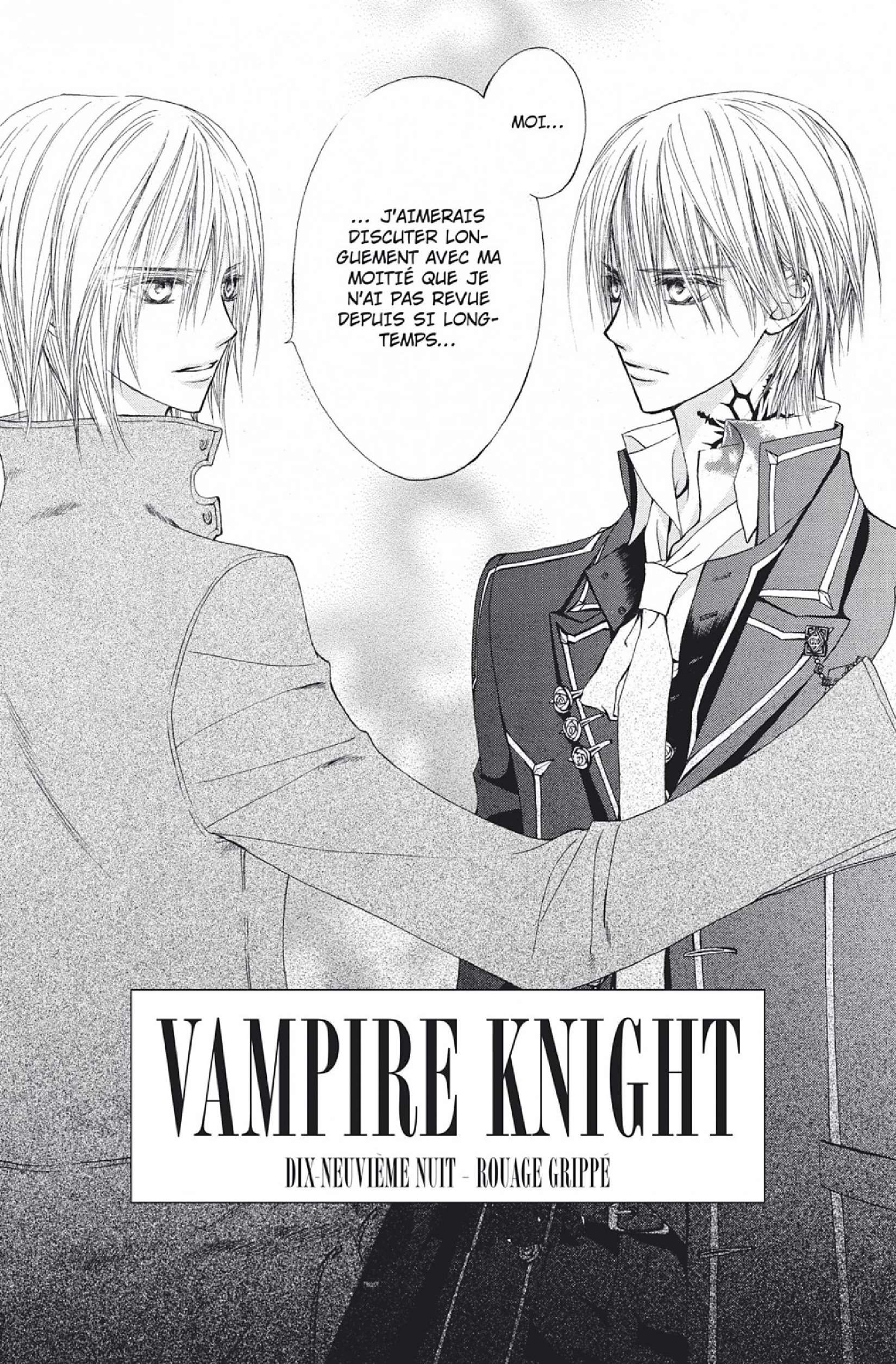 Read Vampire Knight vf Manga Online