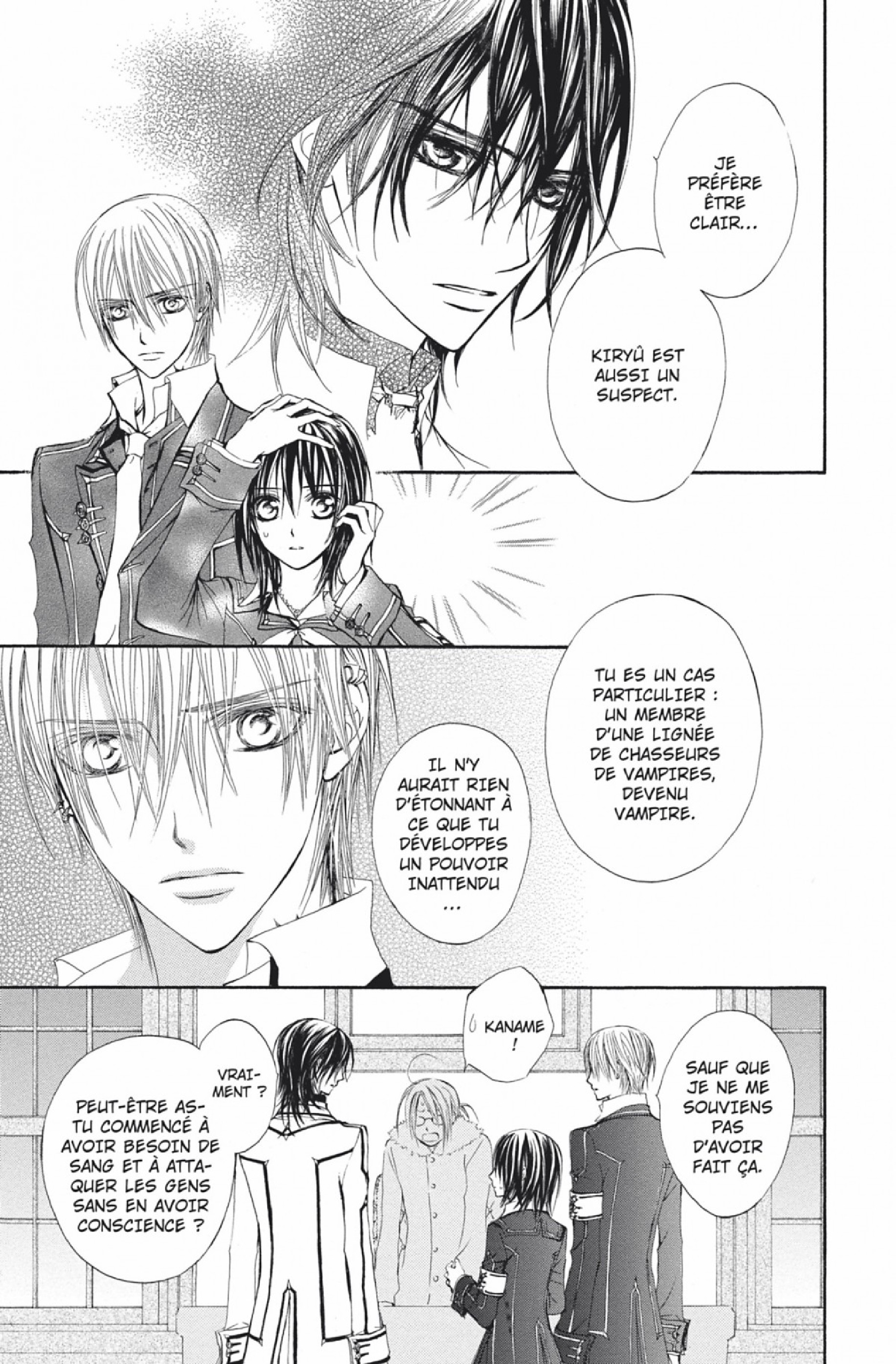 Read Vampire Knight vf Manga Online