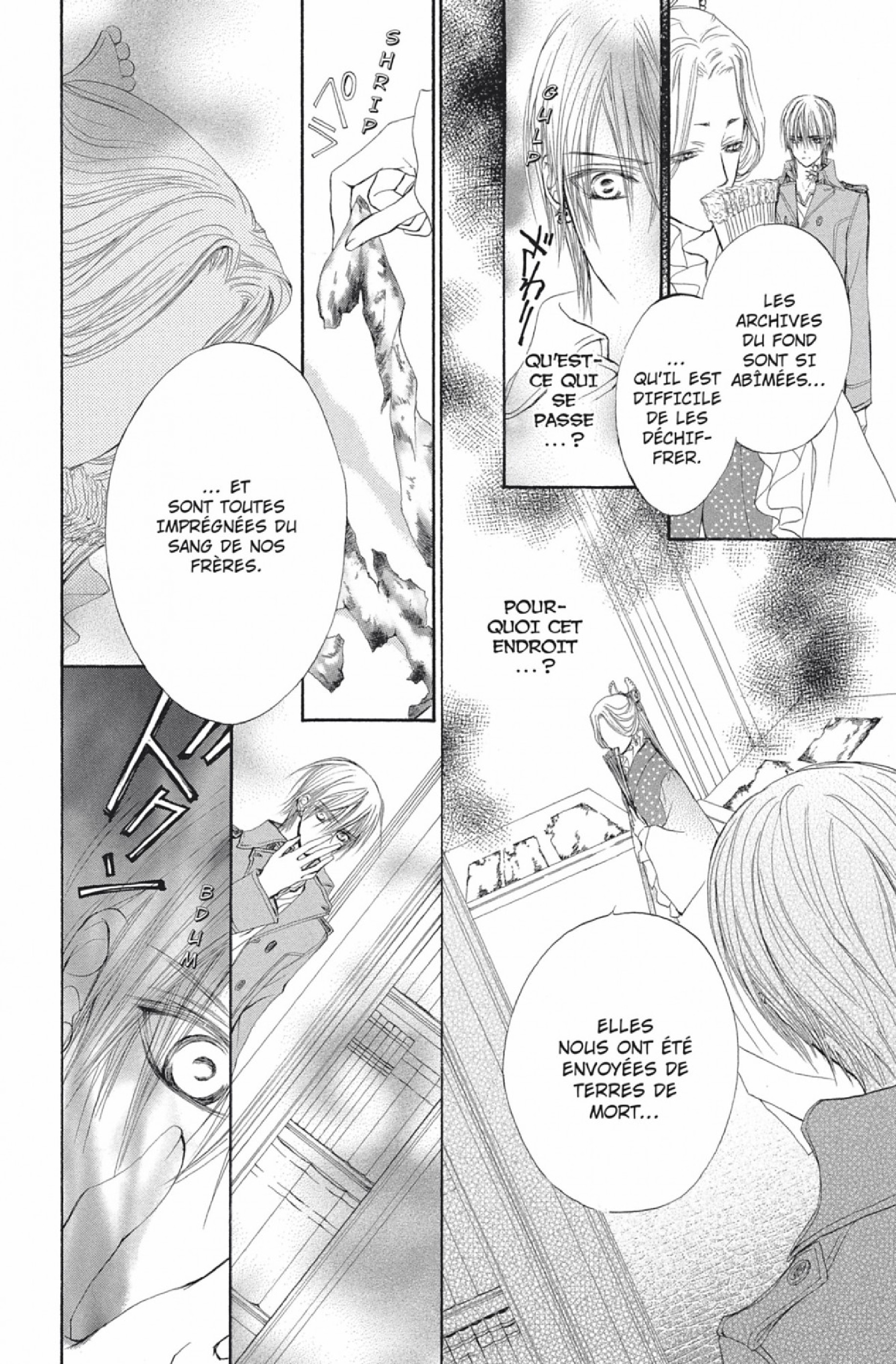 Read Vampire Knight vf Manga Online