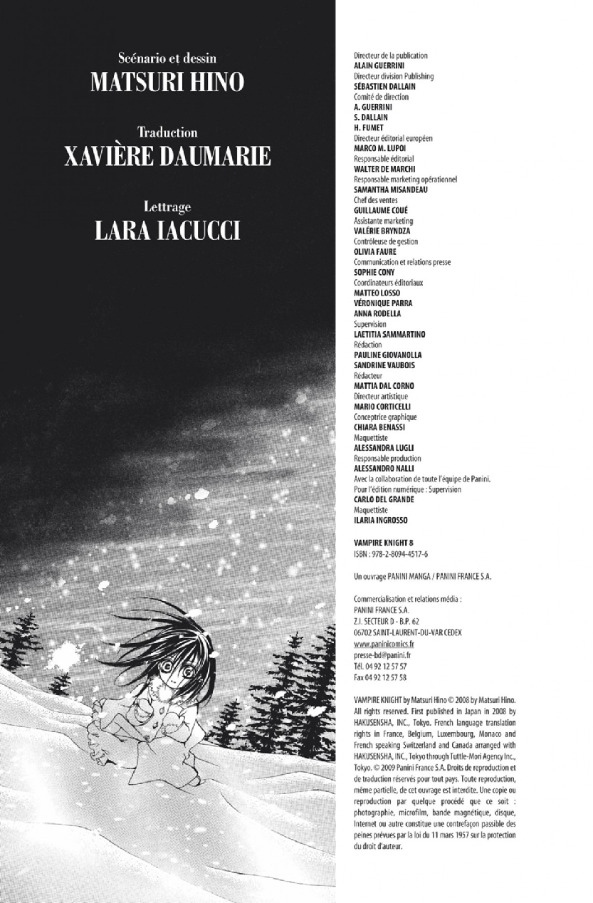 Read Vampire Knight vf Manga Online