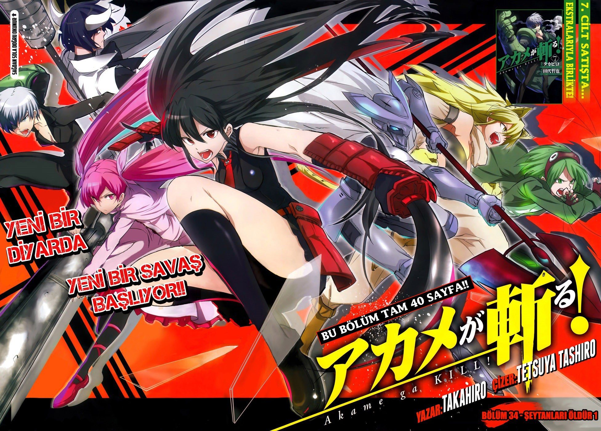 Read Akame ga KILL Tr Manga Online