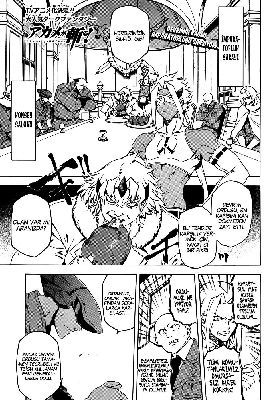 Read Akame ga KILL Tr Manga Online