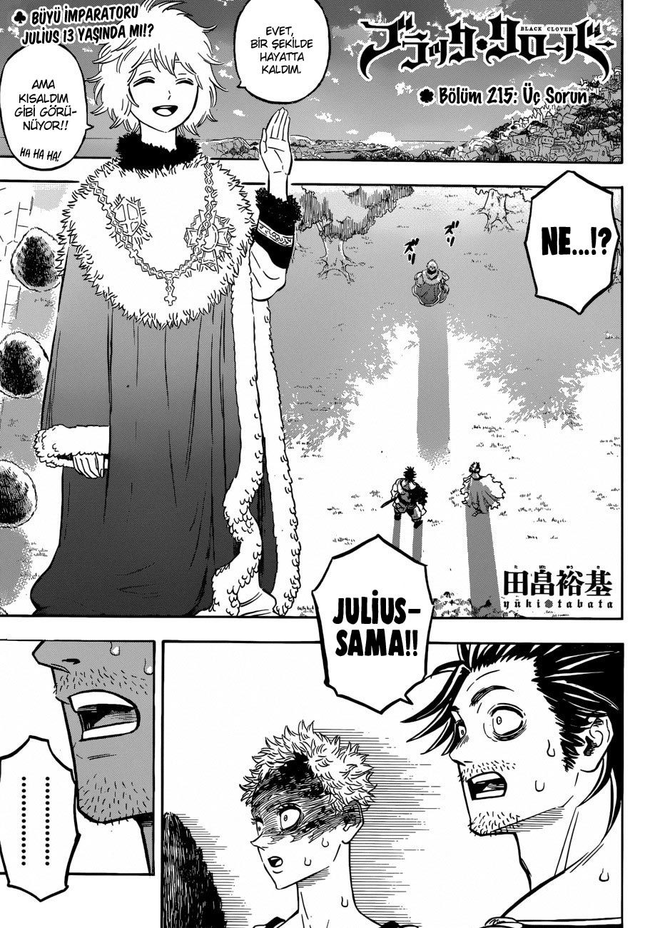 Read Black Clover Tr Manga Online