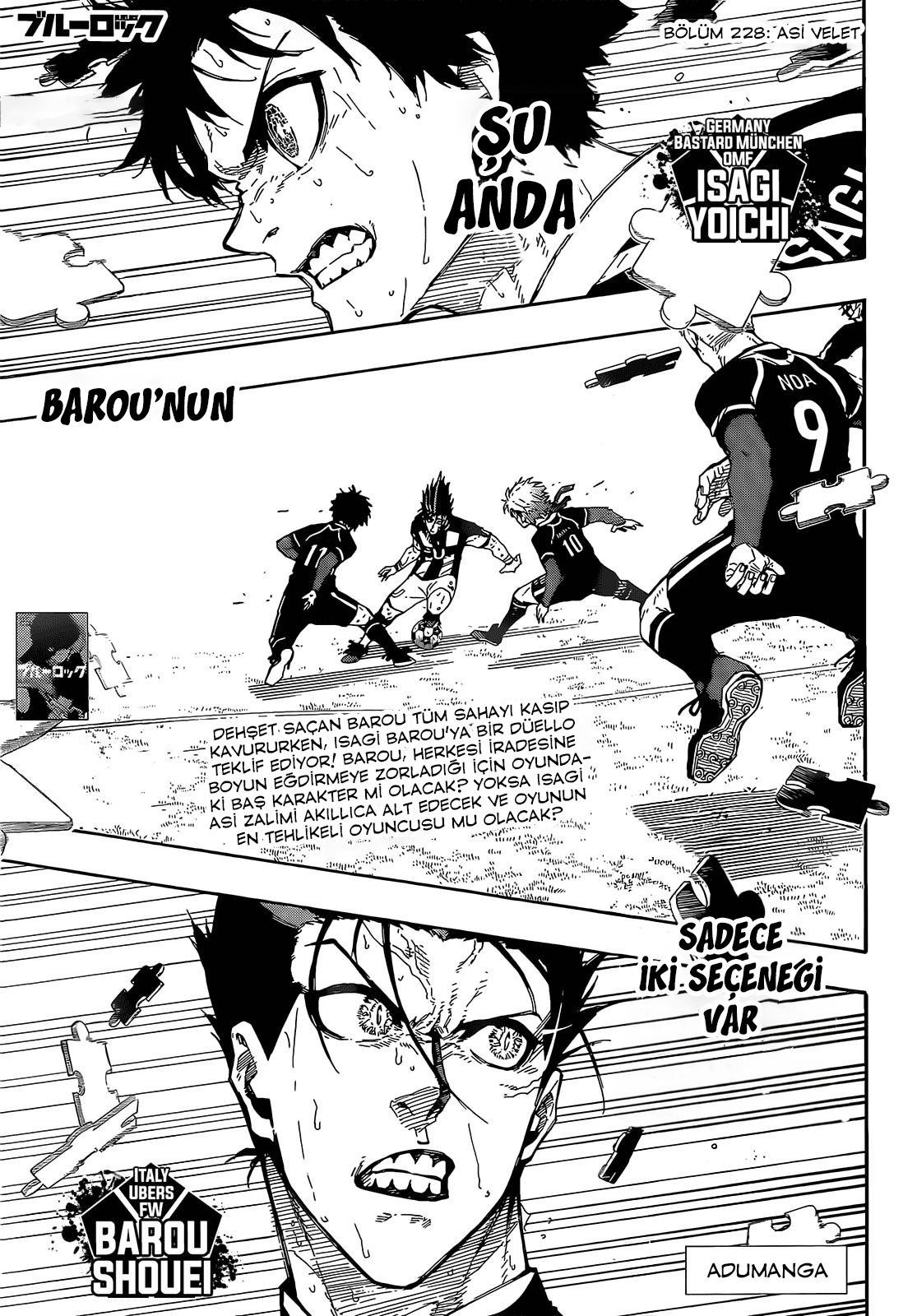 Read Blue Lock TR Manga Online