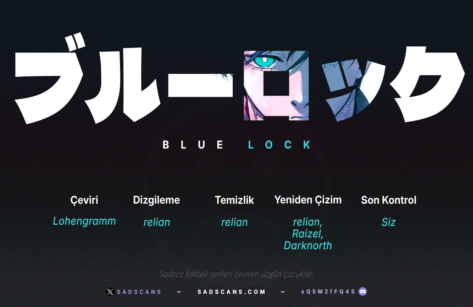 Read Blue Lock TR Manga Online