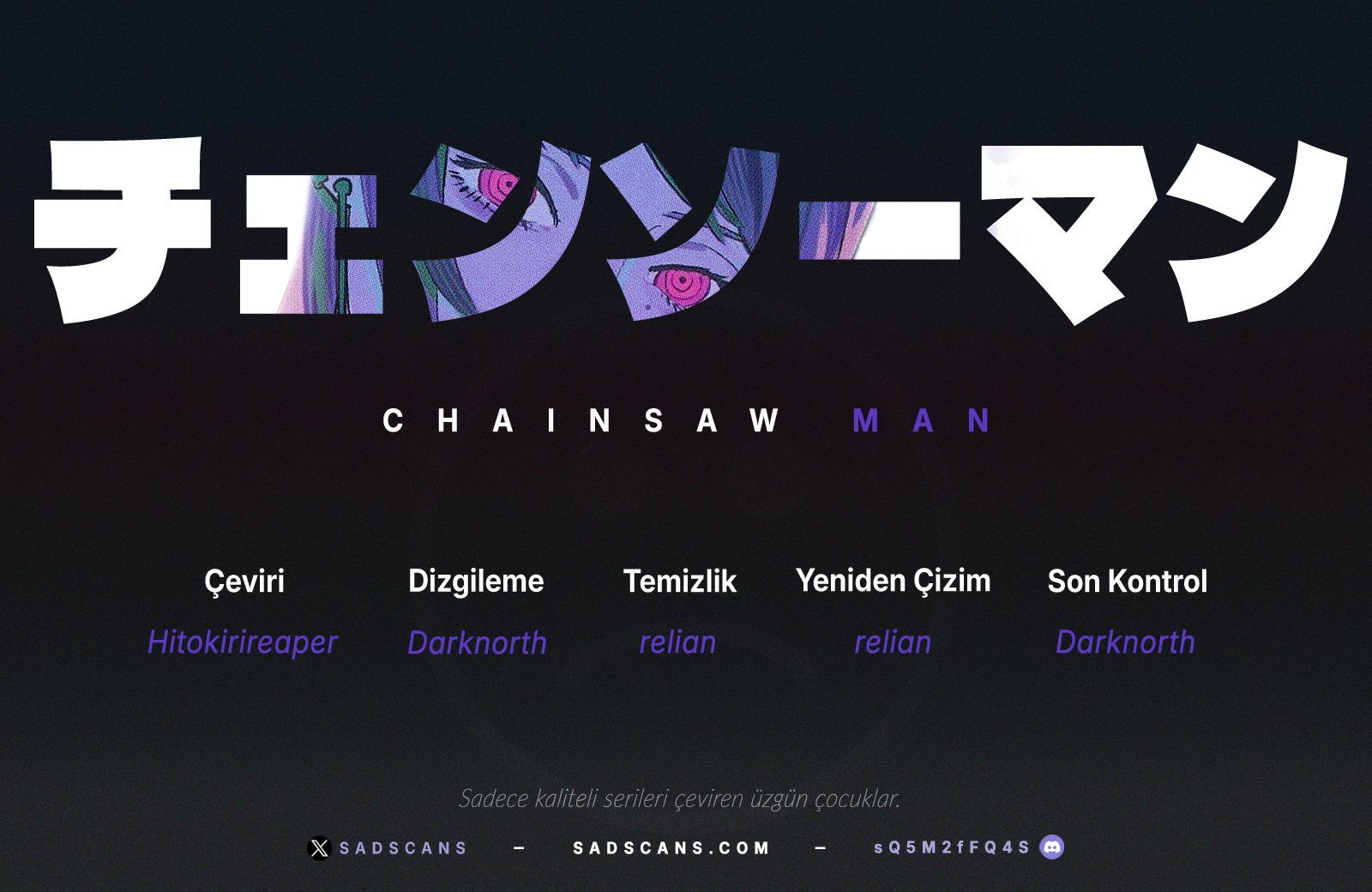 Read Chainsaw Man TR Manga Online