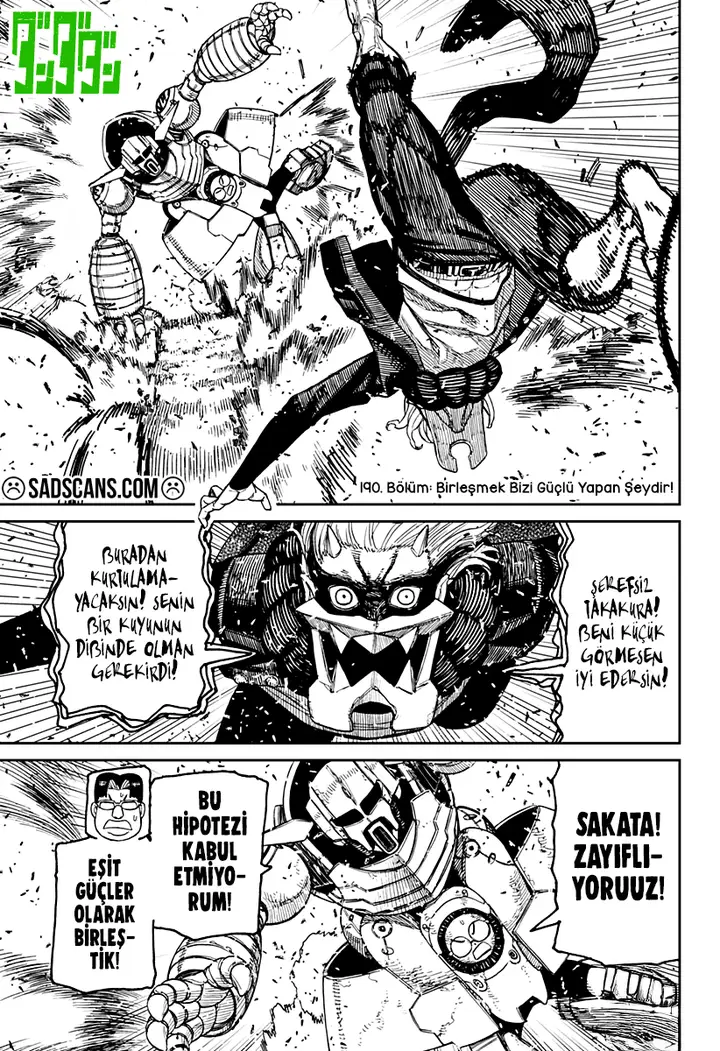 Read Dandadan Türkçe Oku - Doğaüstü Aksiyon Manga Online