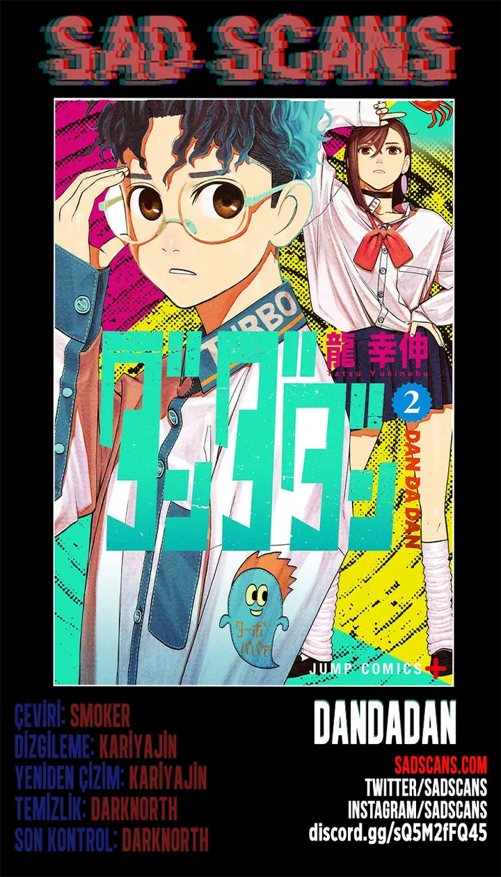 Read Dandadan Türkçe Oku - Doğaüstü Aksiyon Manga Online