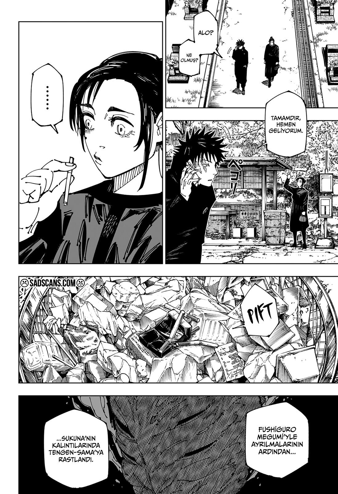Read Jujutsu Kaisen TR Manga Online