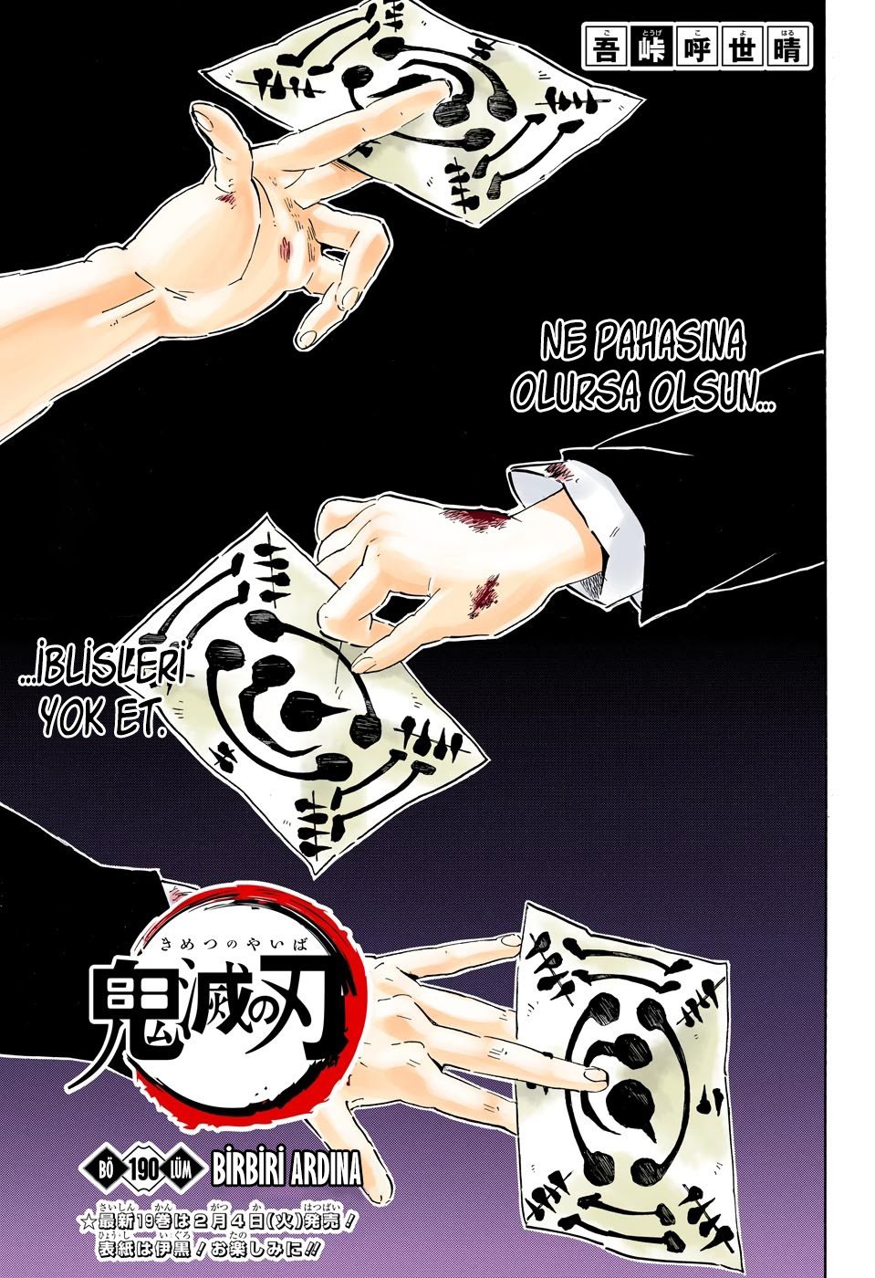 Read Kimetsu no Yaiba Tr Manga Online