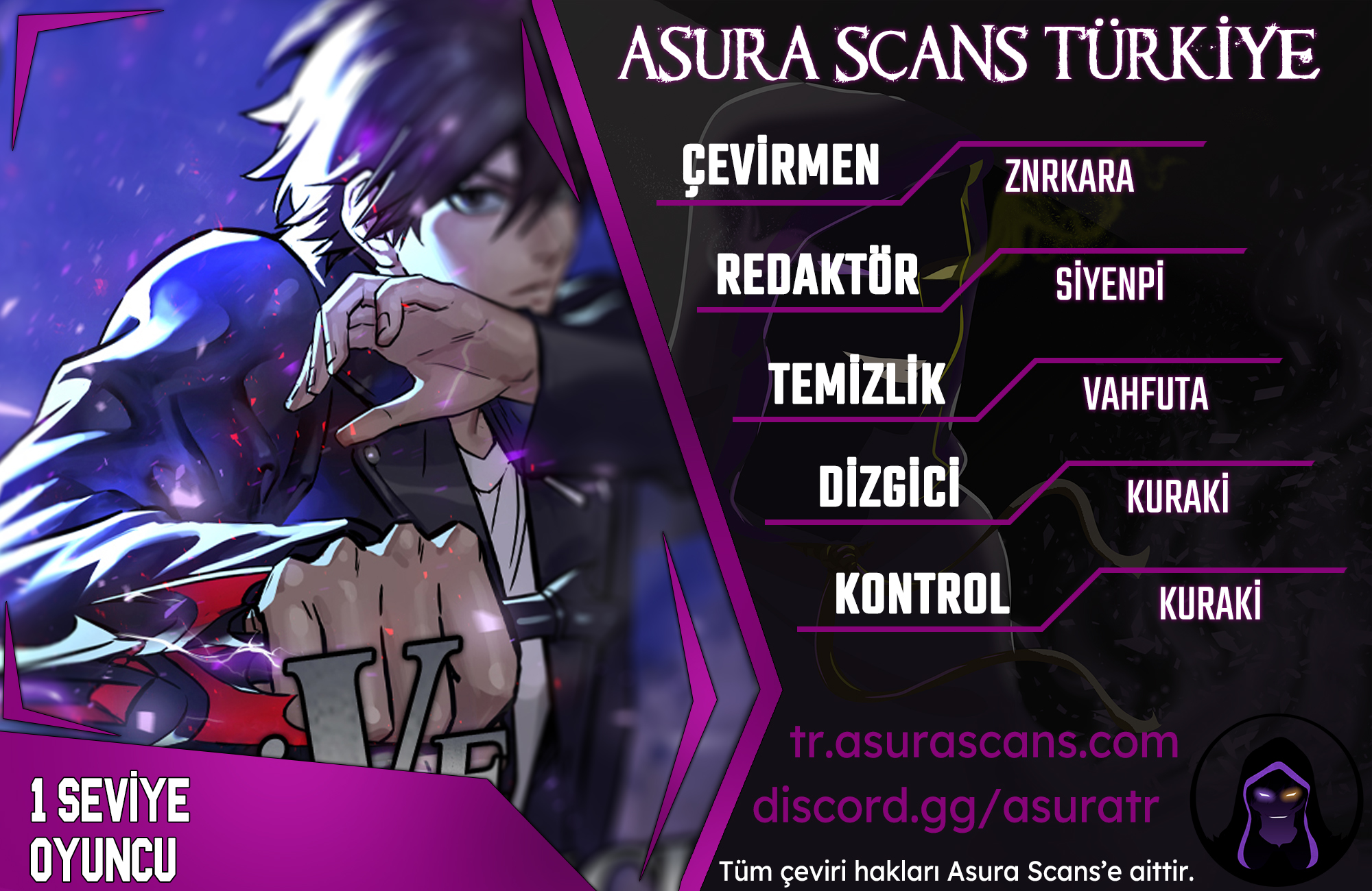 Read Level 1 Player TR Manga Online