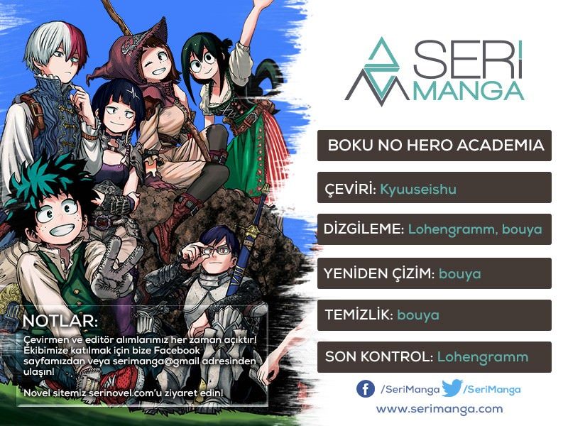 Read My Hero Academia TR Manga Online