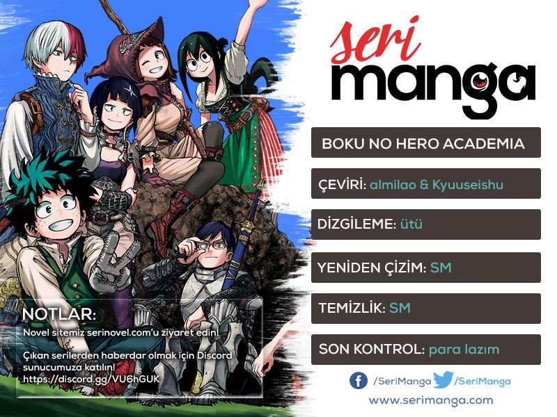 Read My Hero Academia TR Manga Online