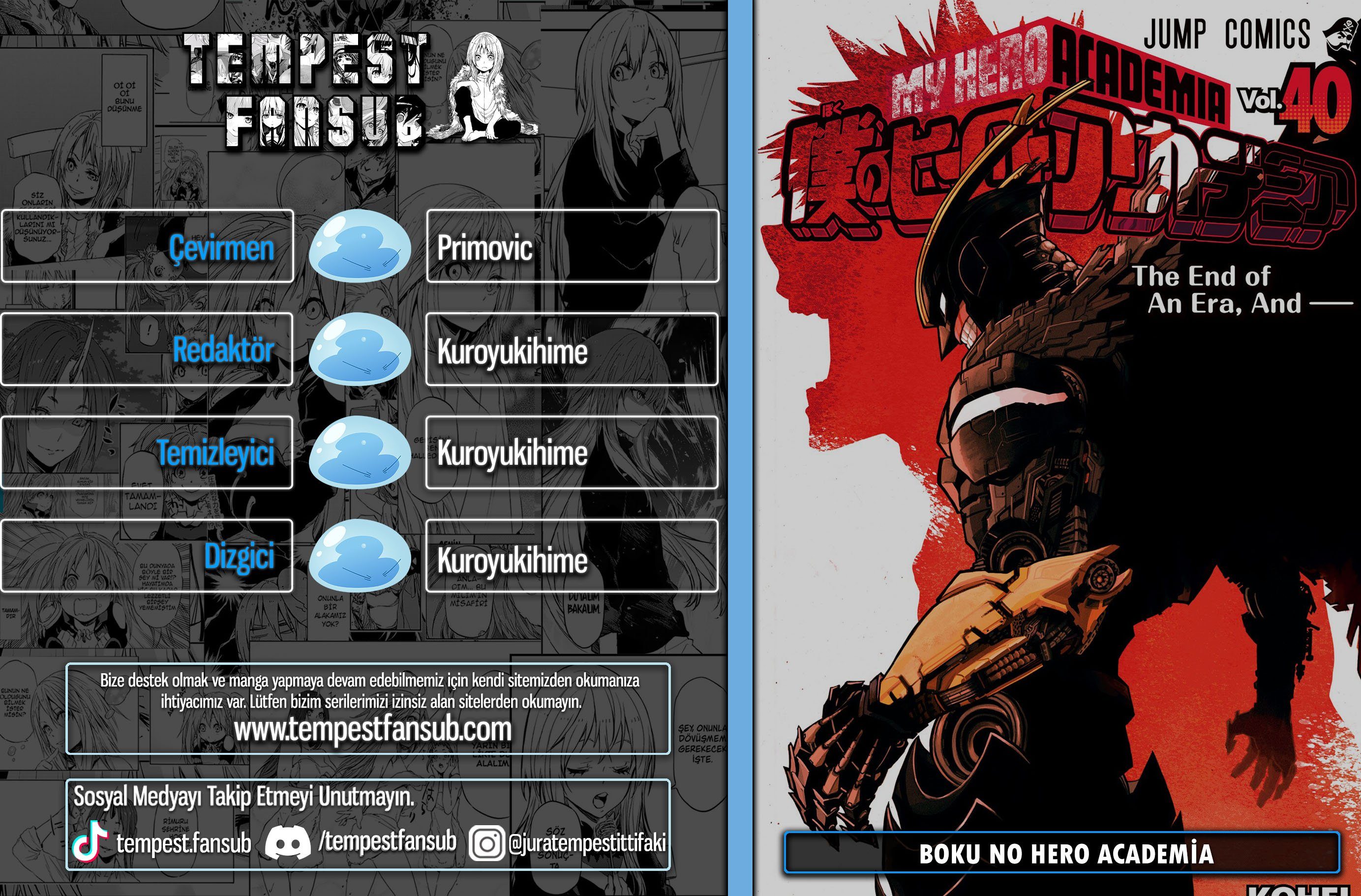 Read My Hero Academia TR Manga Online