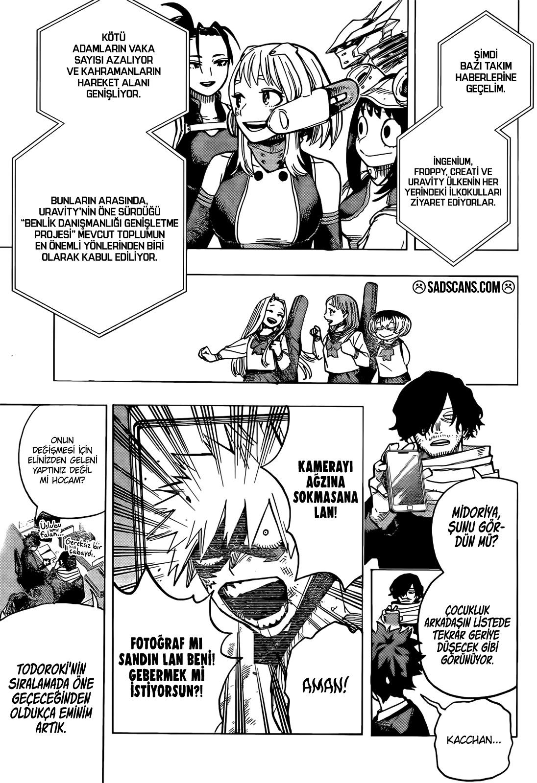 Read My Hero Academia TR Manga Online