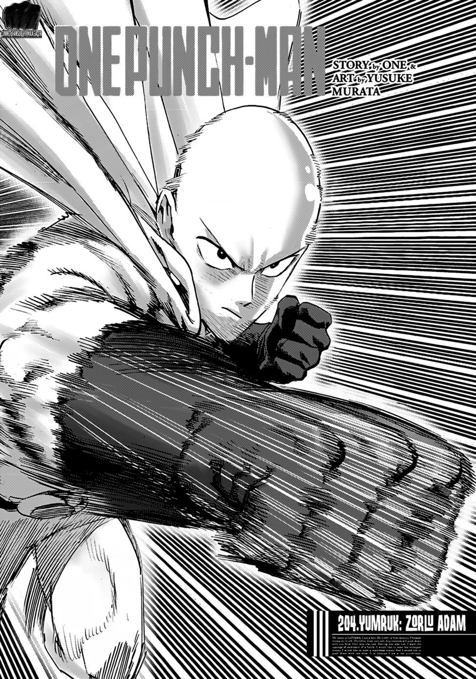 Read One Punch-Man TR Manga Online
