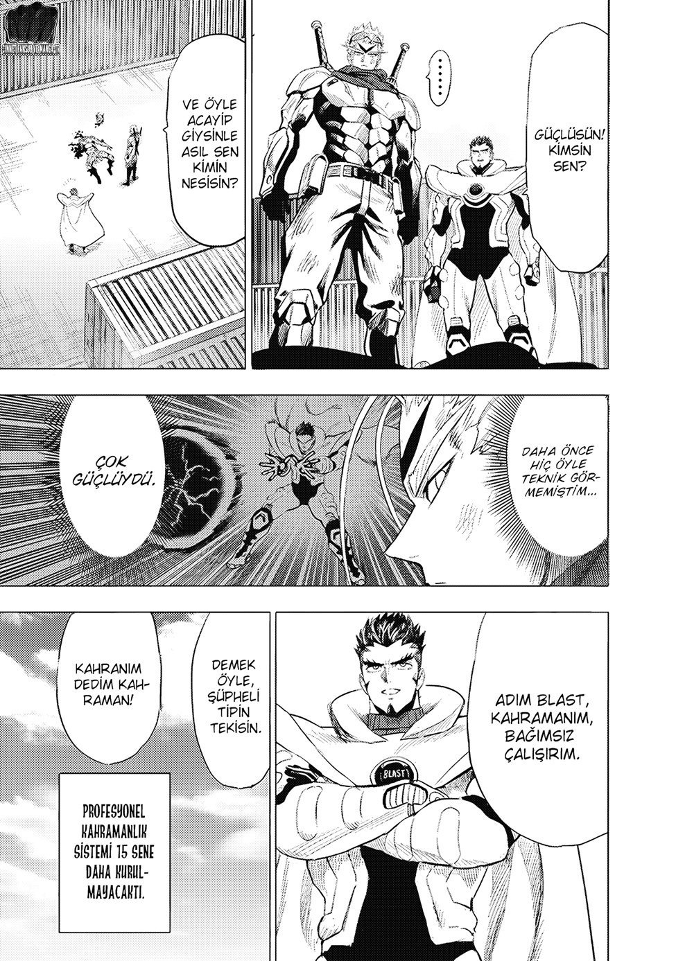 Read One Punch-Man TR Manga Online