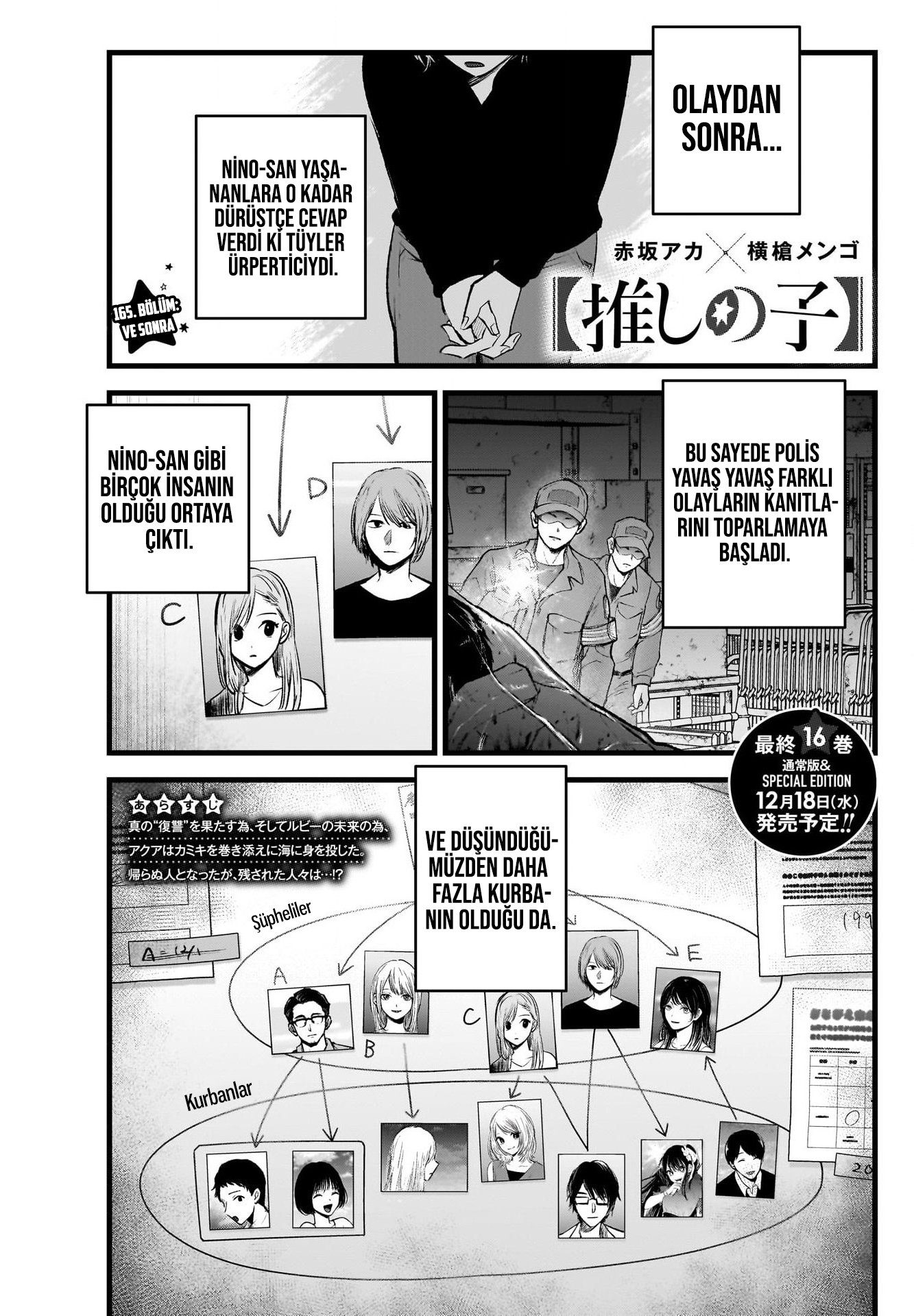 Read Oshi no Ko TR Manga Online