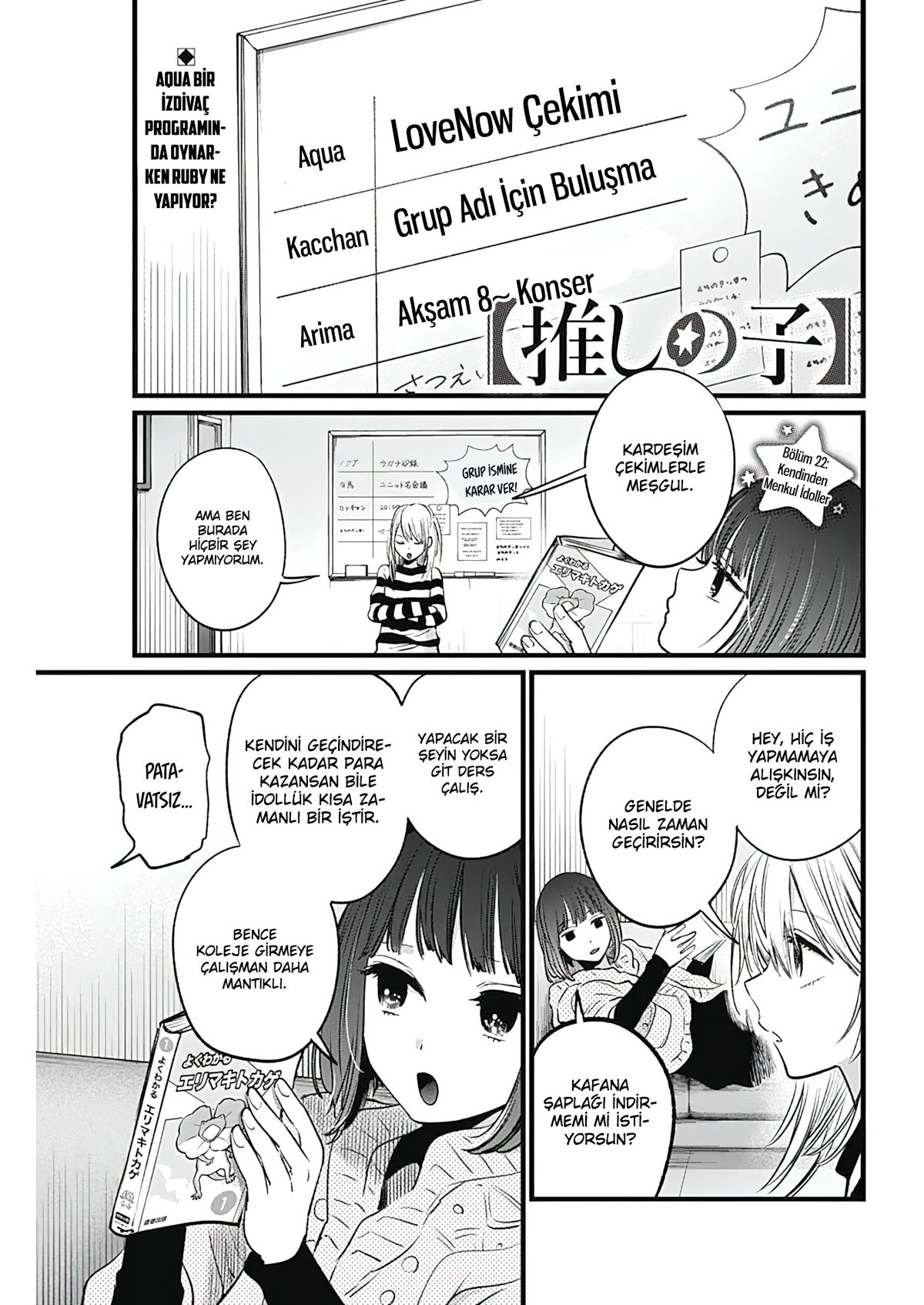 Read Oshi no Ko TR Manga Online