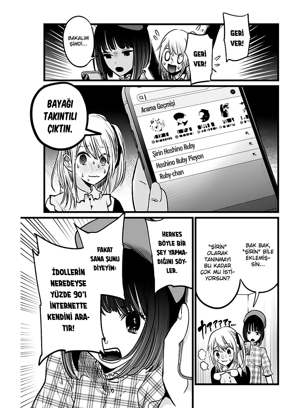 Read Oshi no Ko TR Manga Online