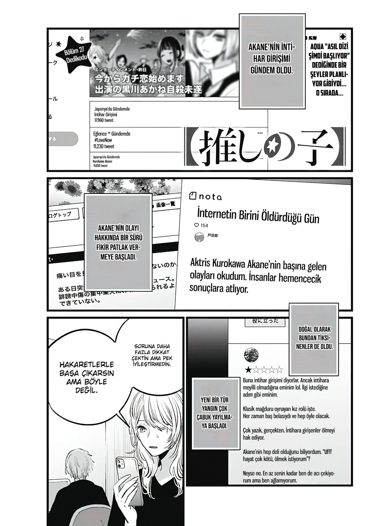 Read Oshi no Ko TR Manga Online