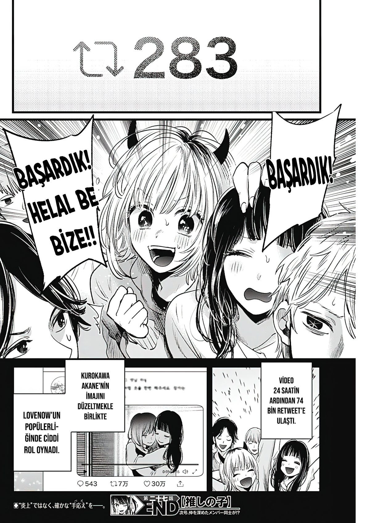 Read Oshi no Ko TR Manga Online
