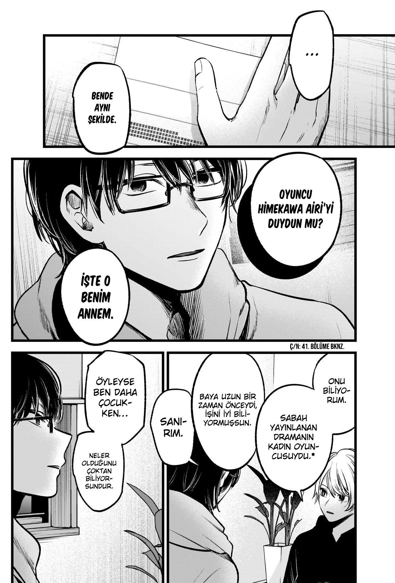Read Oshi no Ko TR Manga Online