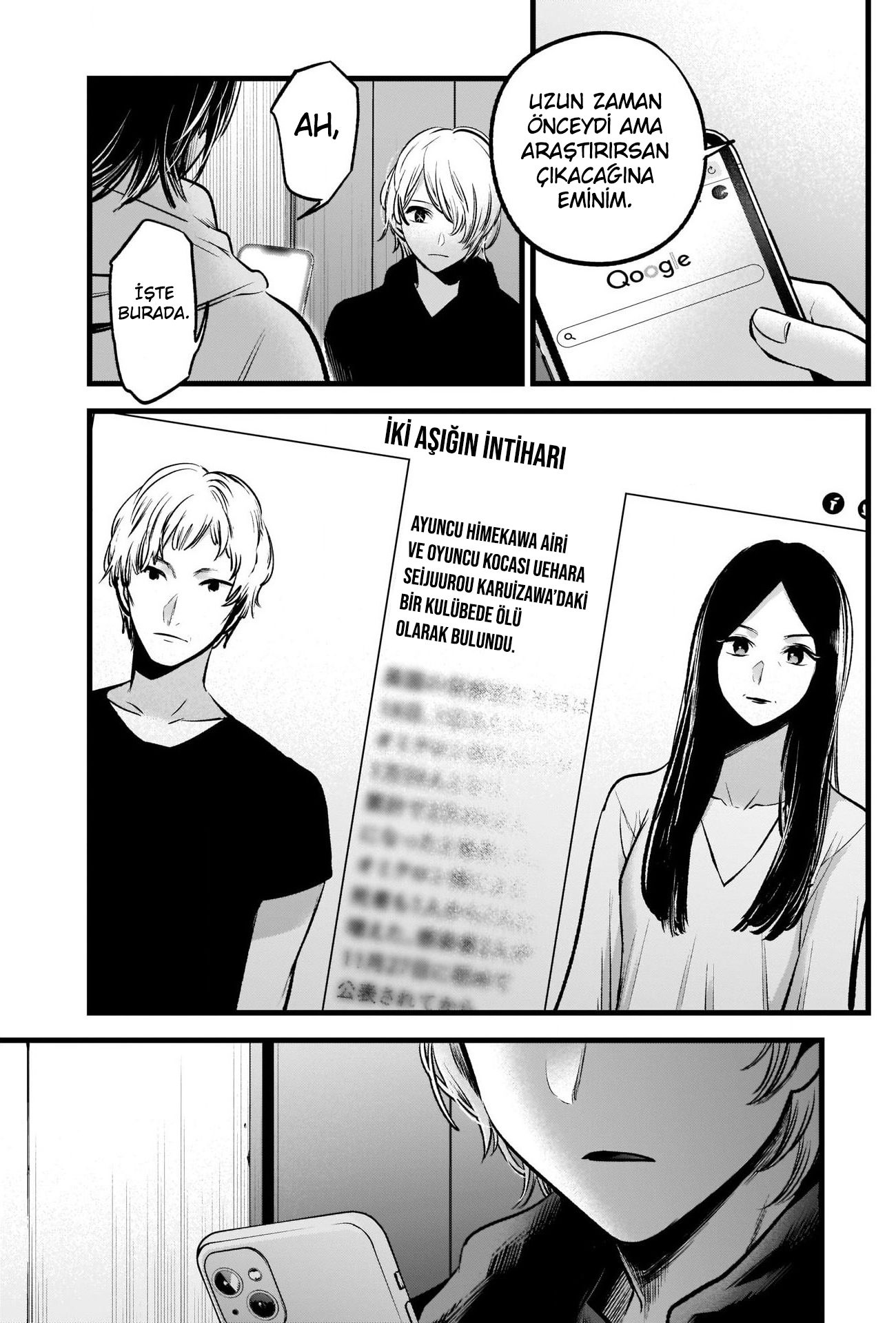 Read Oshi no Ko TR Manga Online