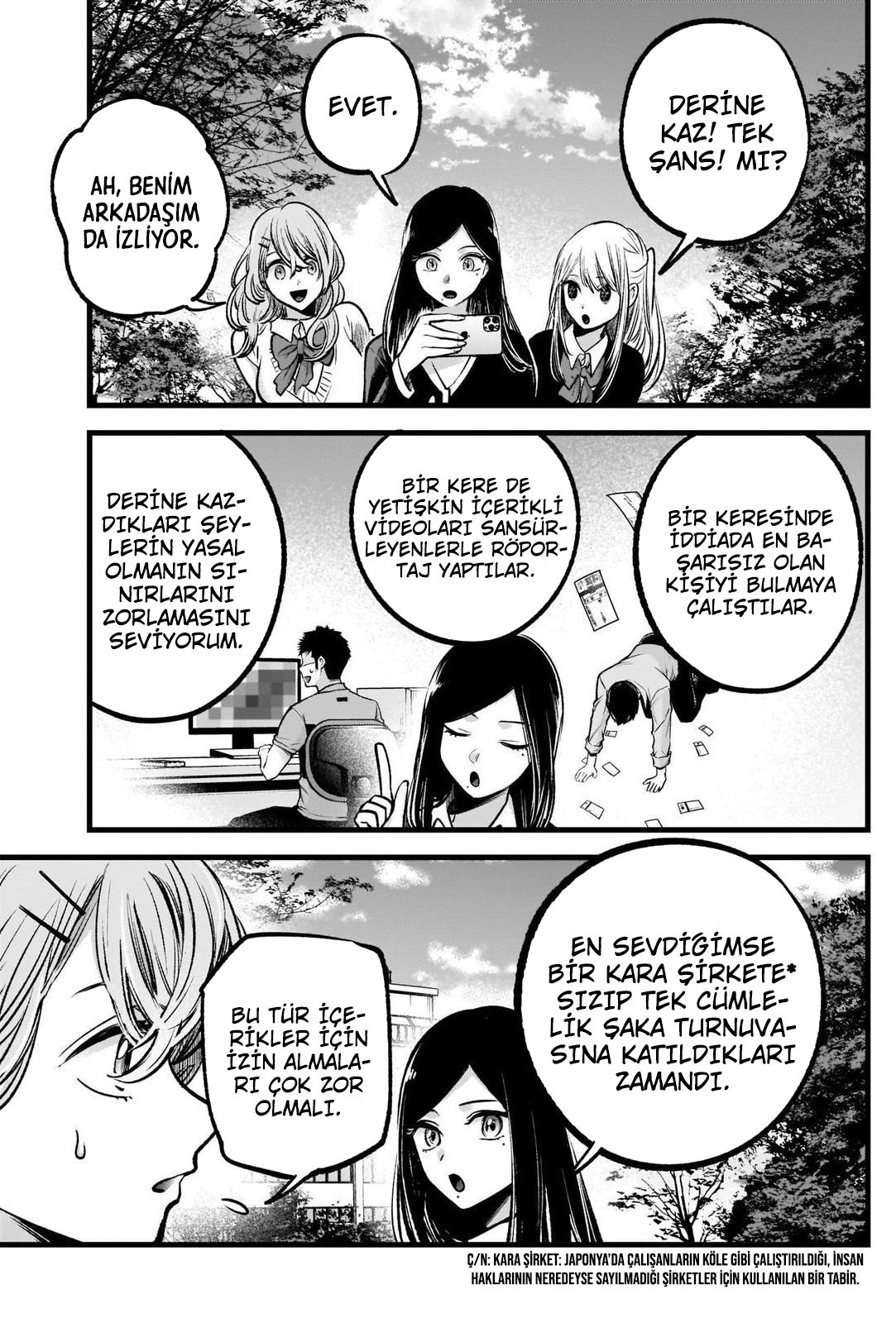 Read Oshi no Ko TR Manga Online