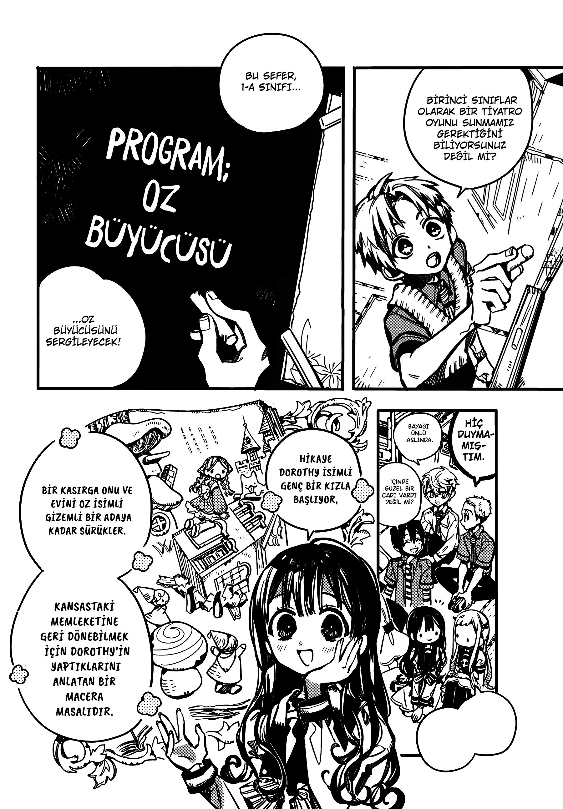 Read Toilet-bound Hanako-kun Türkçe Manga Oku - Güncel Bölümler Manga Online