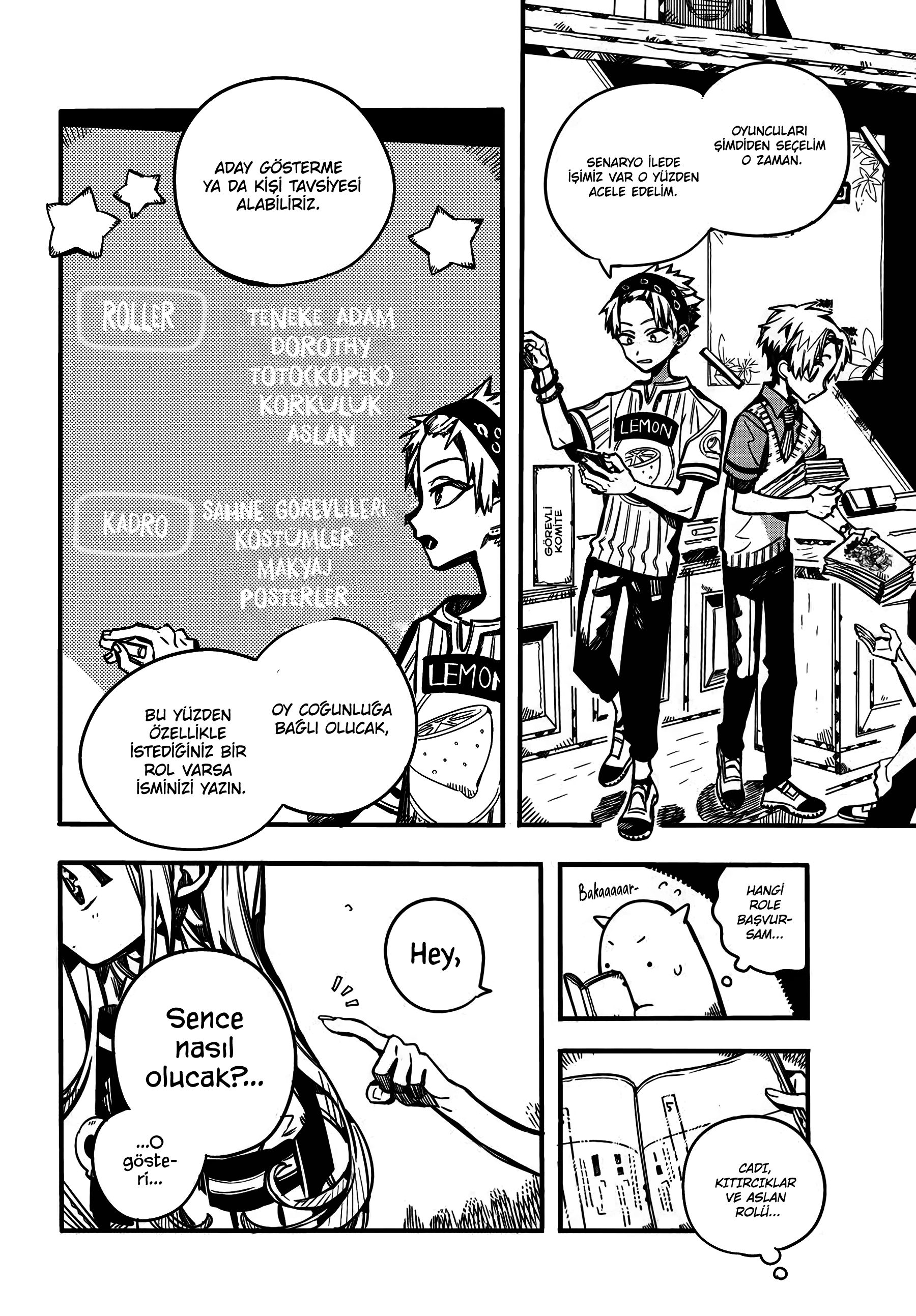 Read Toilet-bound Hanako-kun Türkçe Manga Oku - Güncel Bölümler Manga Online