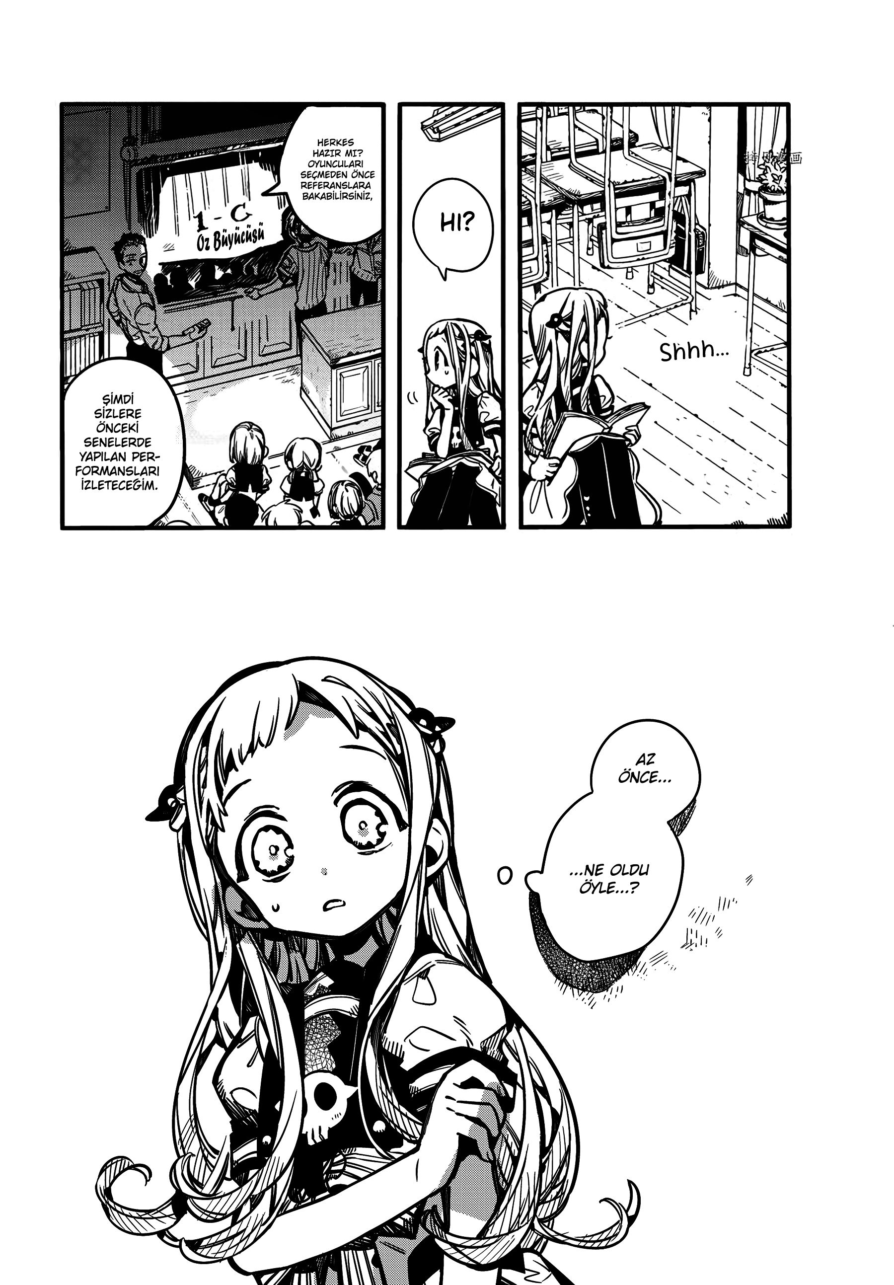 Read Toilet-bound Hanako-kun Türkçe Manga Oku - Güncel Bölümler Manga Online