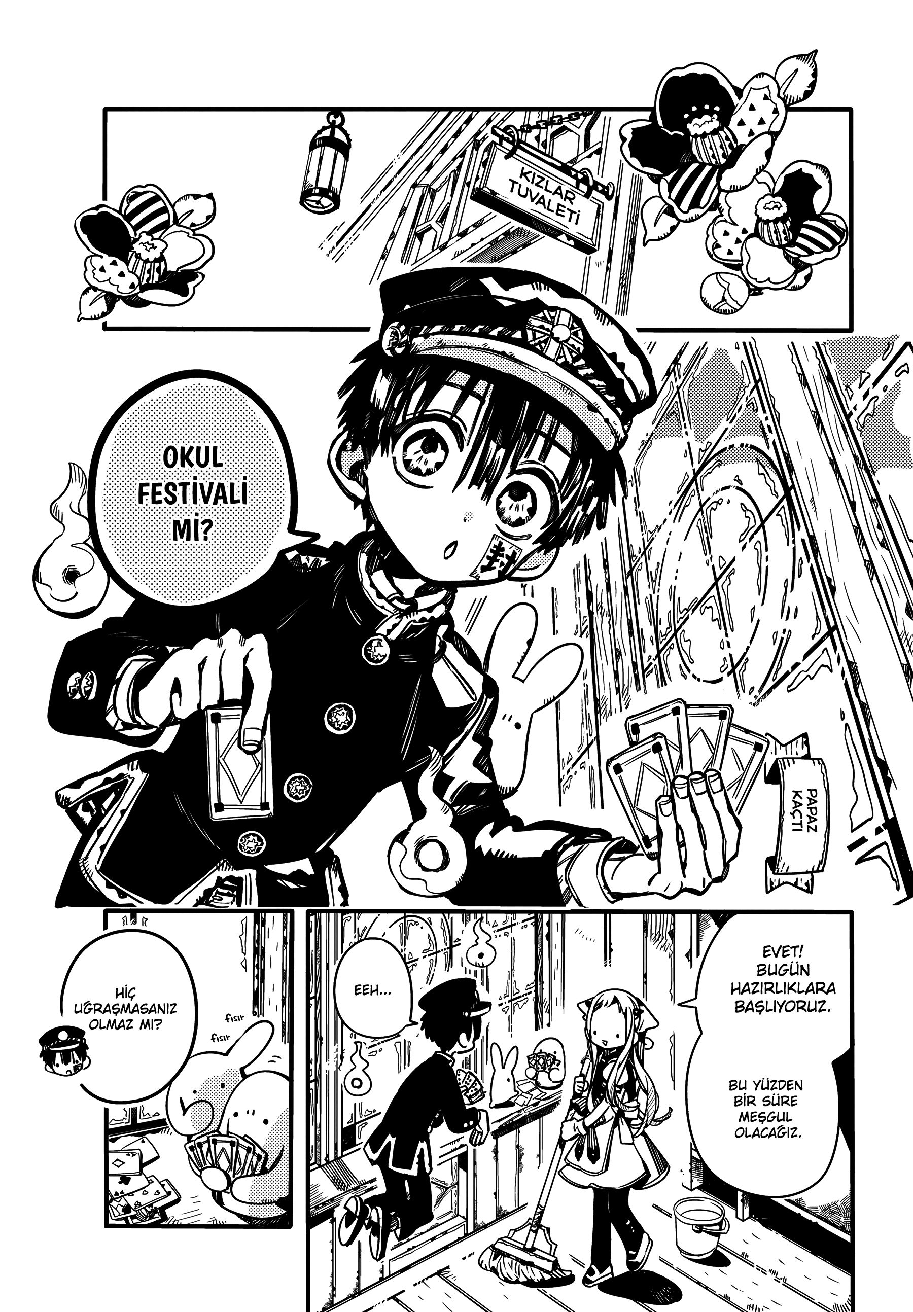 Read Toilet-bound Hanako-kun Türkçe Manga Oku - Güncel Bölümler Manga Online